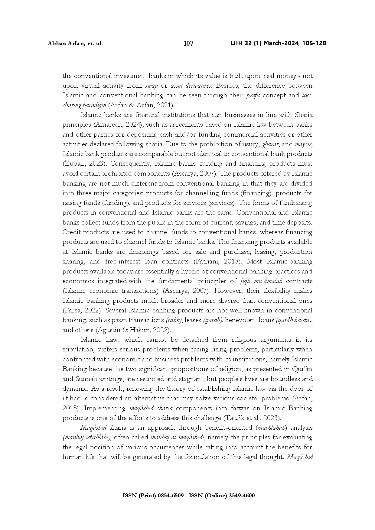 juris The implementation of Maqashid Sharia heterogeneity of scholars fatwas towards Islamic banking contracts