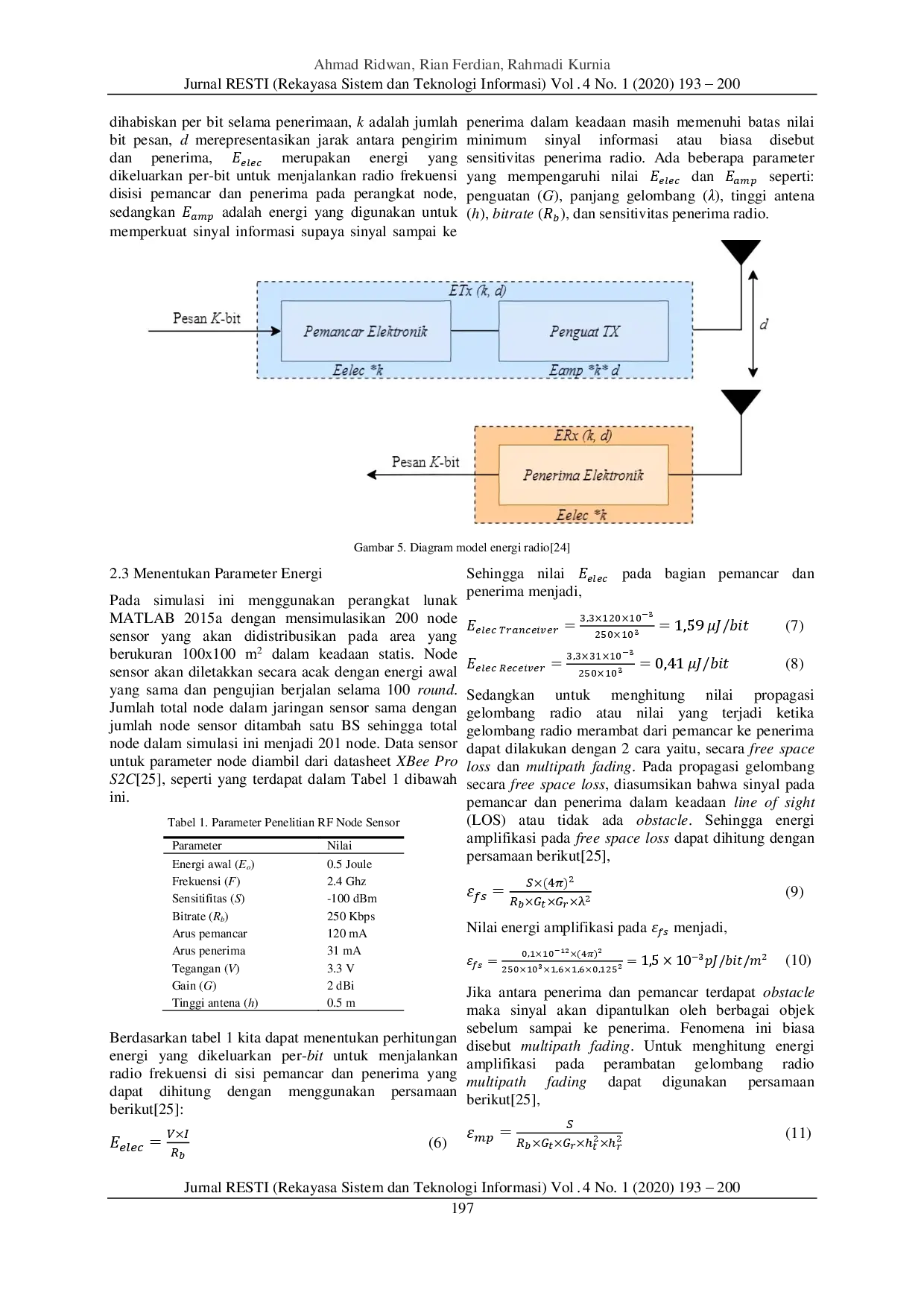 JURIS Optimasi Protokol LEACH Untuk Meningkatkan Stabilitas Pada Wireless Sensor Network