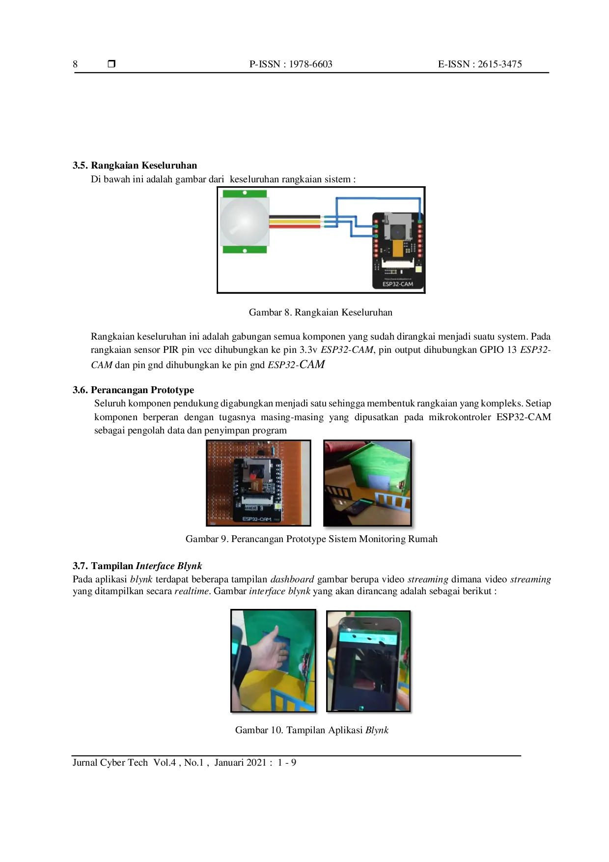 JURIS Implementasi Internet of Things IOT pada Sistem Monitoring Rumah dengan Esp Cam Berbasis Mikrokontroler