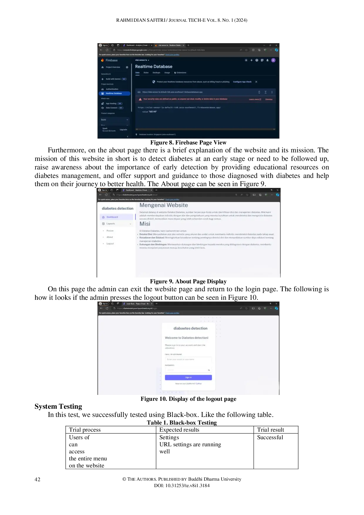 JURIS Development of Machine Lerning Based Website for Diabetes Patient Health Classification