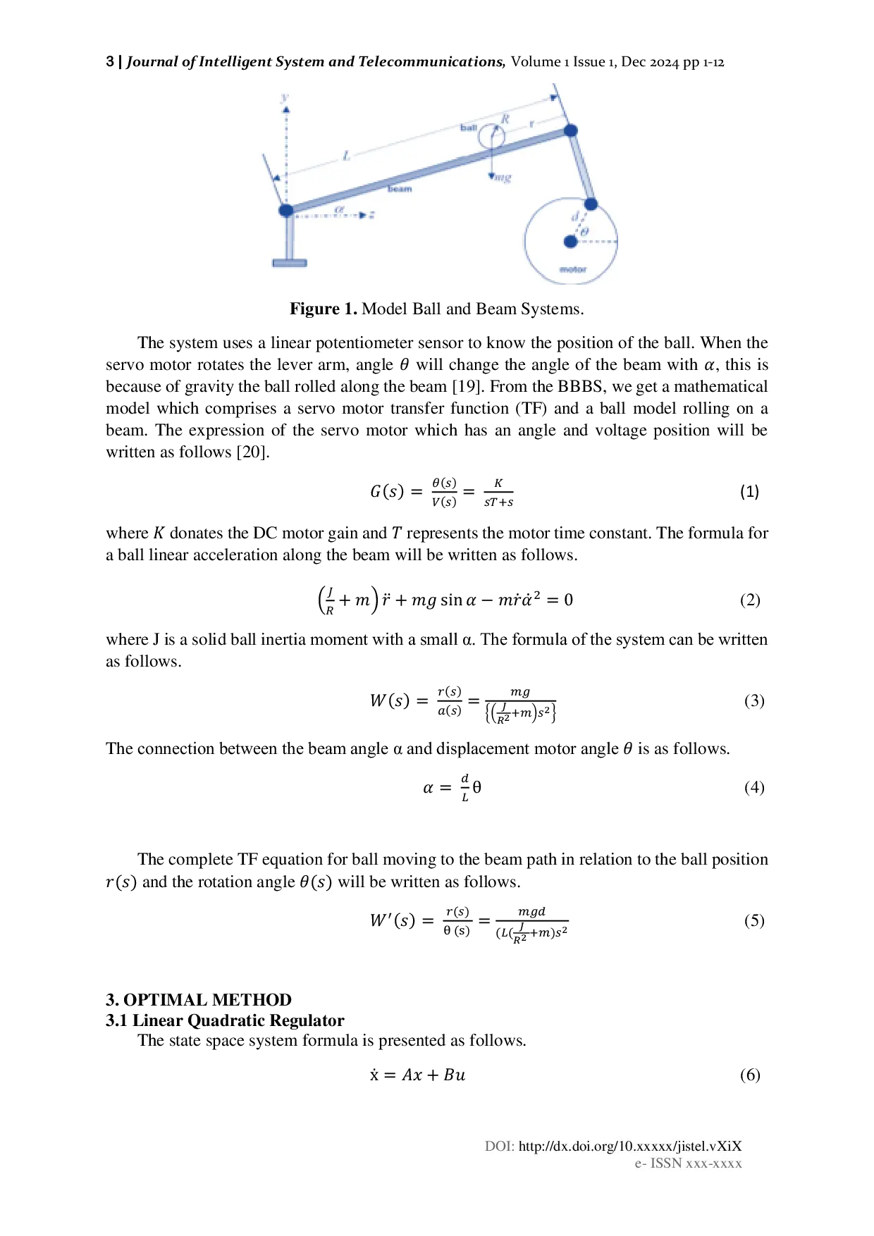 JURIS Intelligent tuning of LQR for Regulating Ball and Beam Balance System