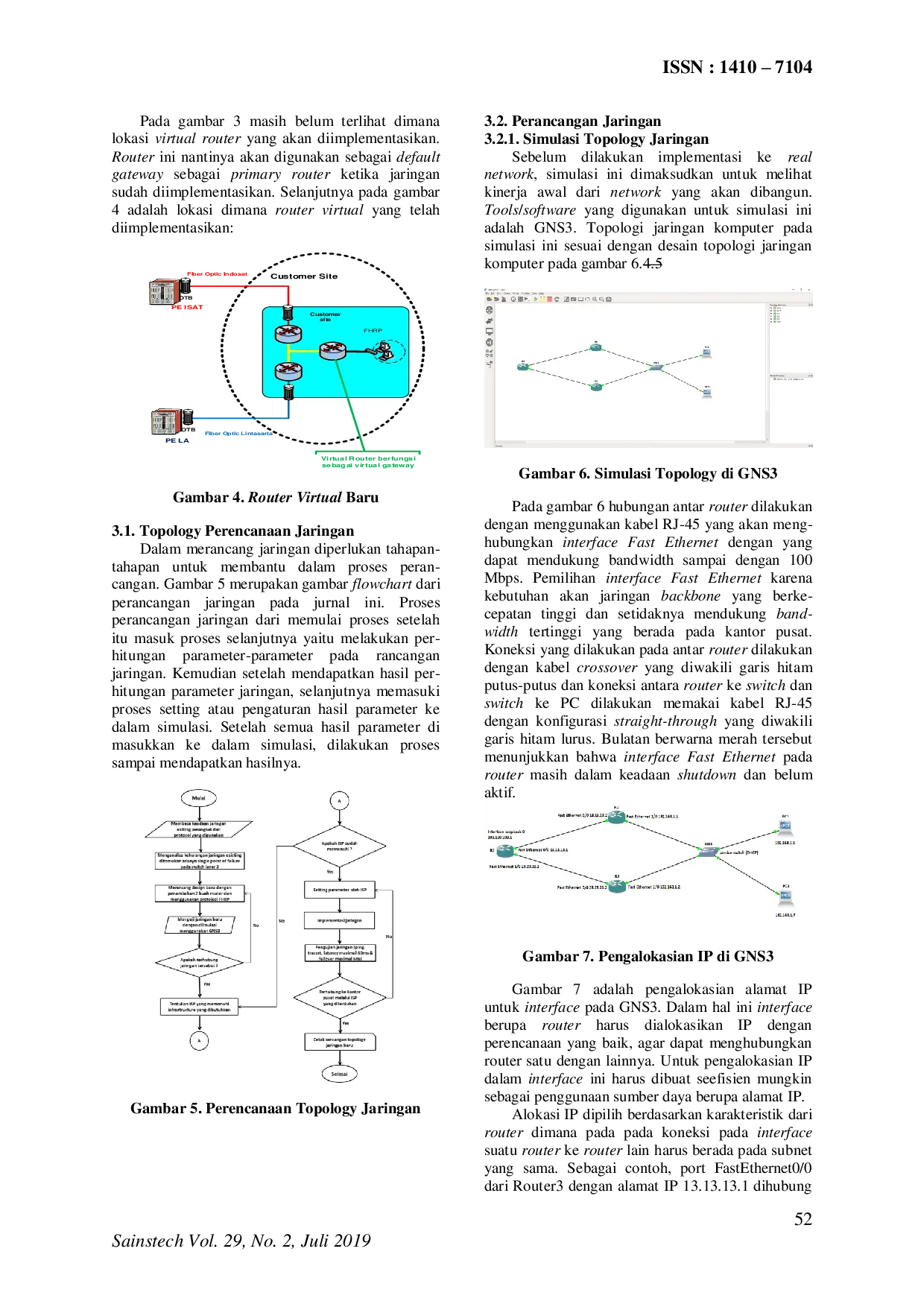 JURIS Implementasi First Hop Redundancy Protocol FHRP Pada Jaringan Data Untuk Meningkatkan Availibility Pada Pelanggan