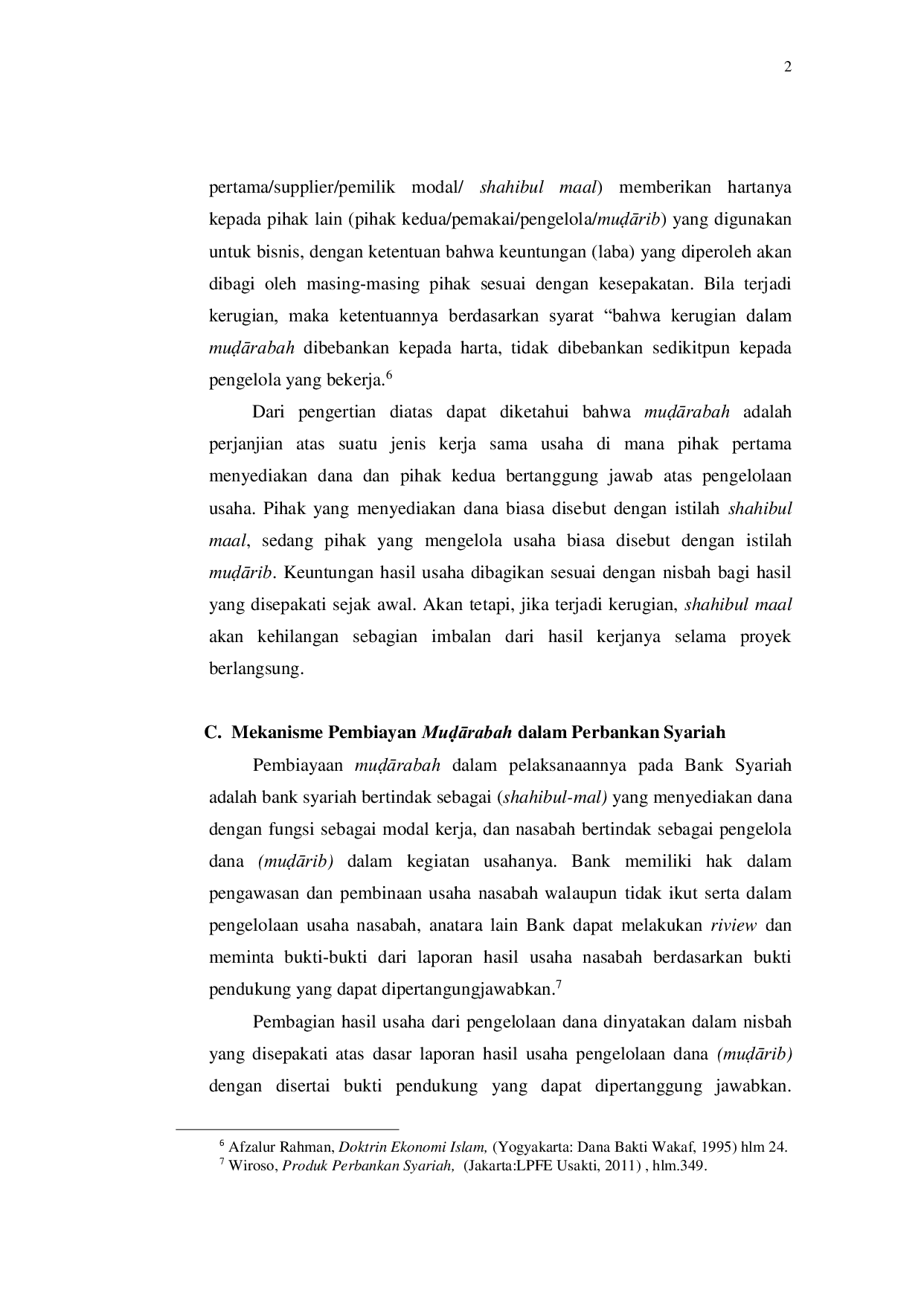 JURIS Alternatif Solusi Atas Problematika Pembiayaan Mudharabah