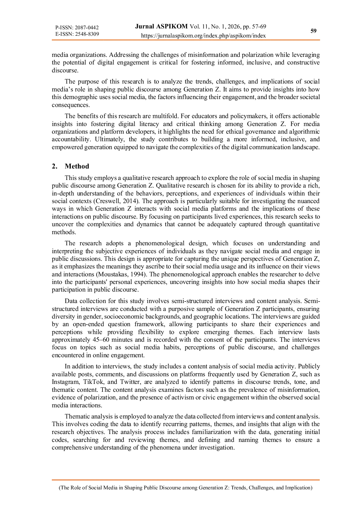 JURIS The Role of Social Media in Shaping Public Discourse among Generation Z Trends Challenges and Implication