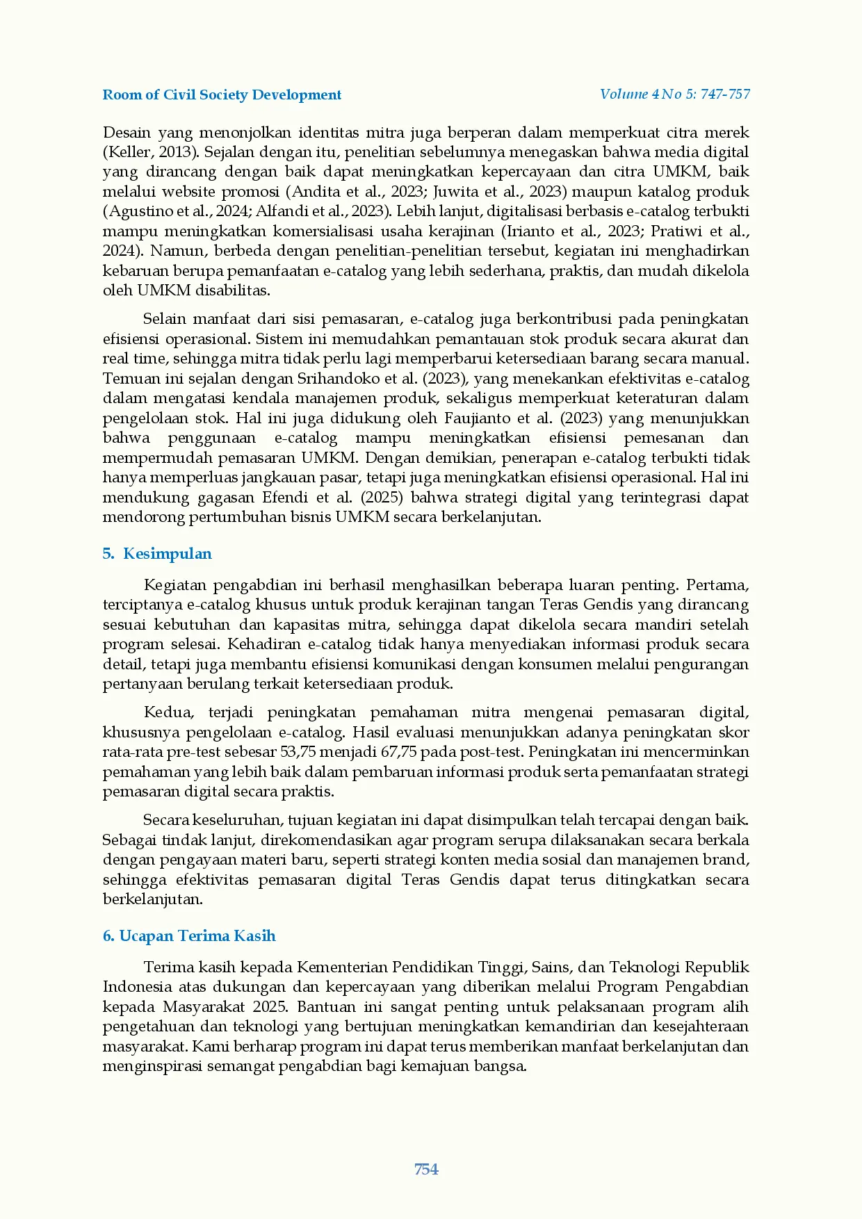 juris Penguatan Pemasaran Digital UMKM Disabilitas Teras Gendis Melalui Pendampingan E Katalog