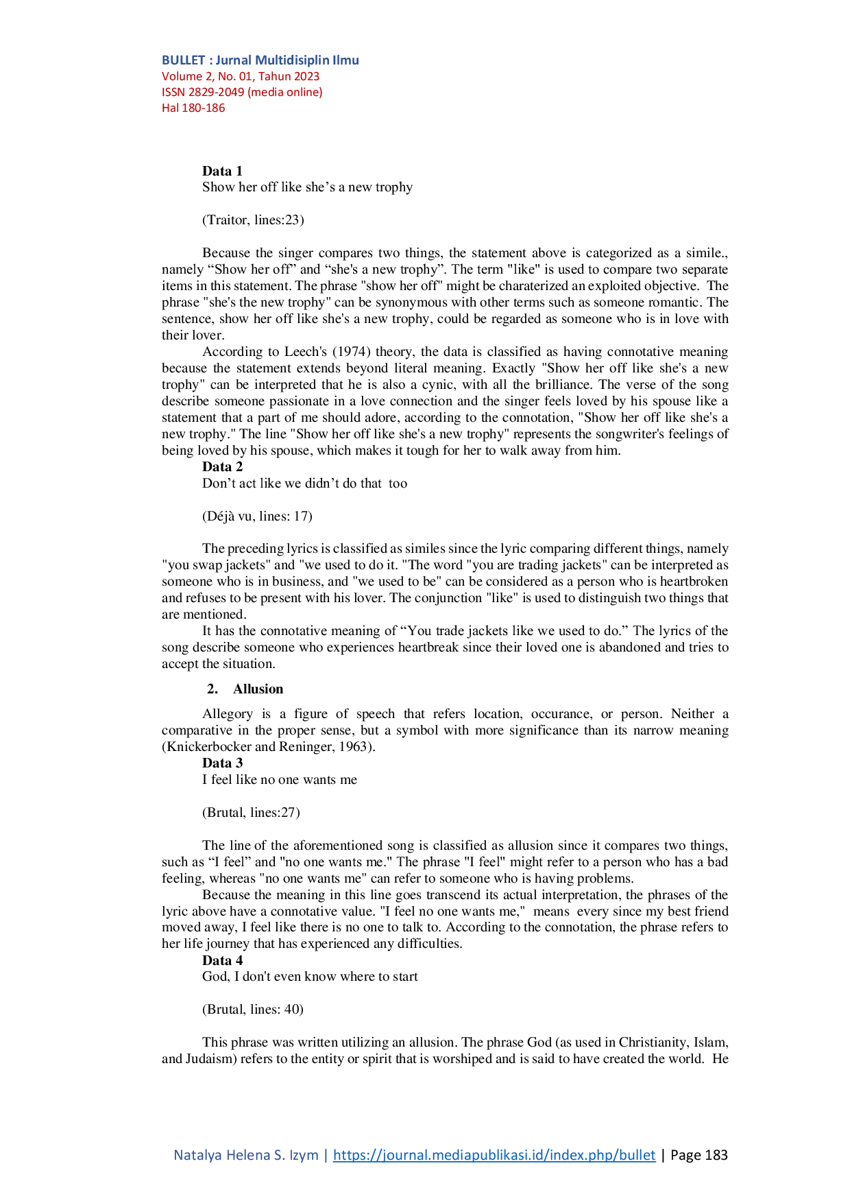 JURIS Figurative Language Used In Olivia Rodrigo Album Song Lyrics Sour