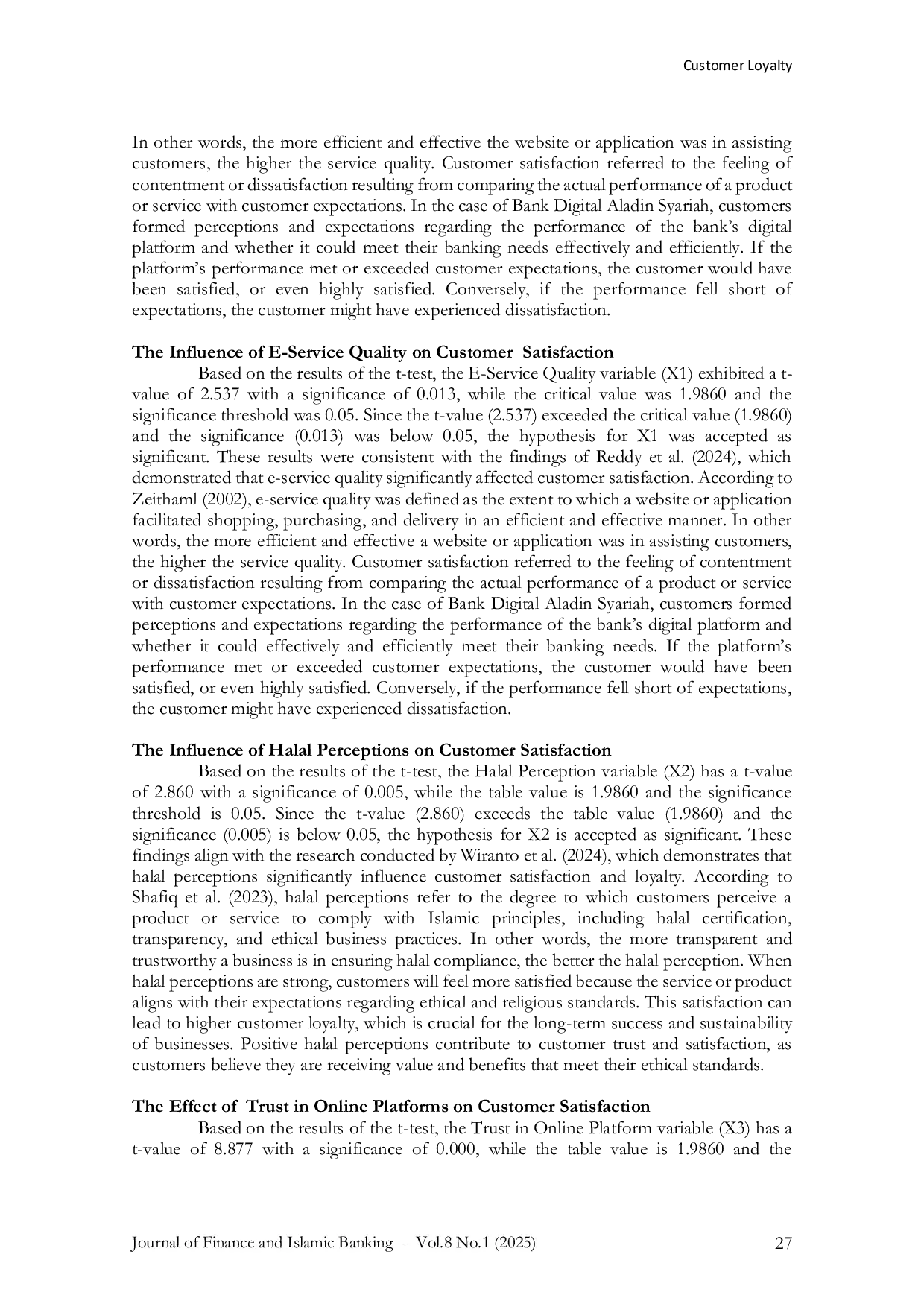 JURIS Cutomer Loyalty in the Age of Digital Sharia Finance Evidence from Bank Digital Aladin Syariah