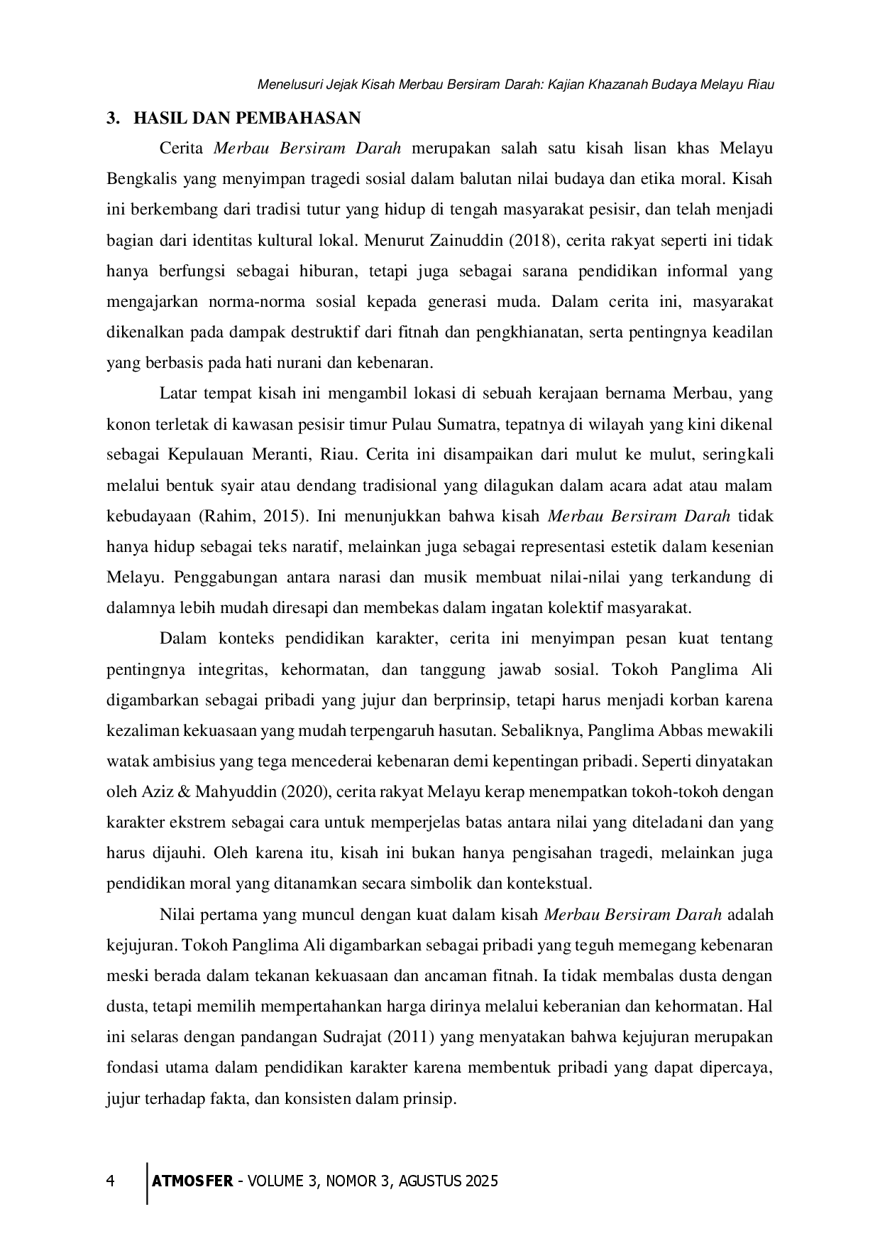 JURIS Menelusuri Jejak Kisah Merbau Bersiram Darah Kajian Khazanah Budaya Melayu Riau