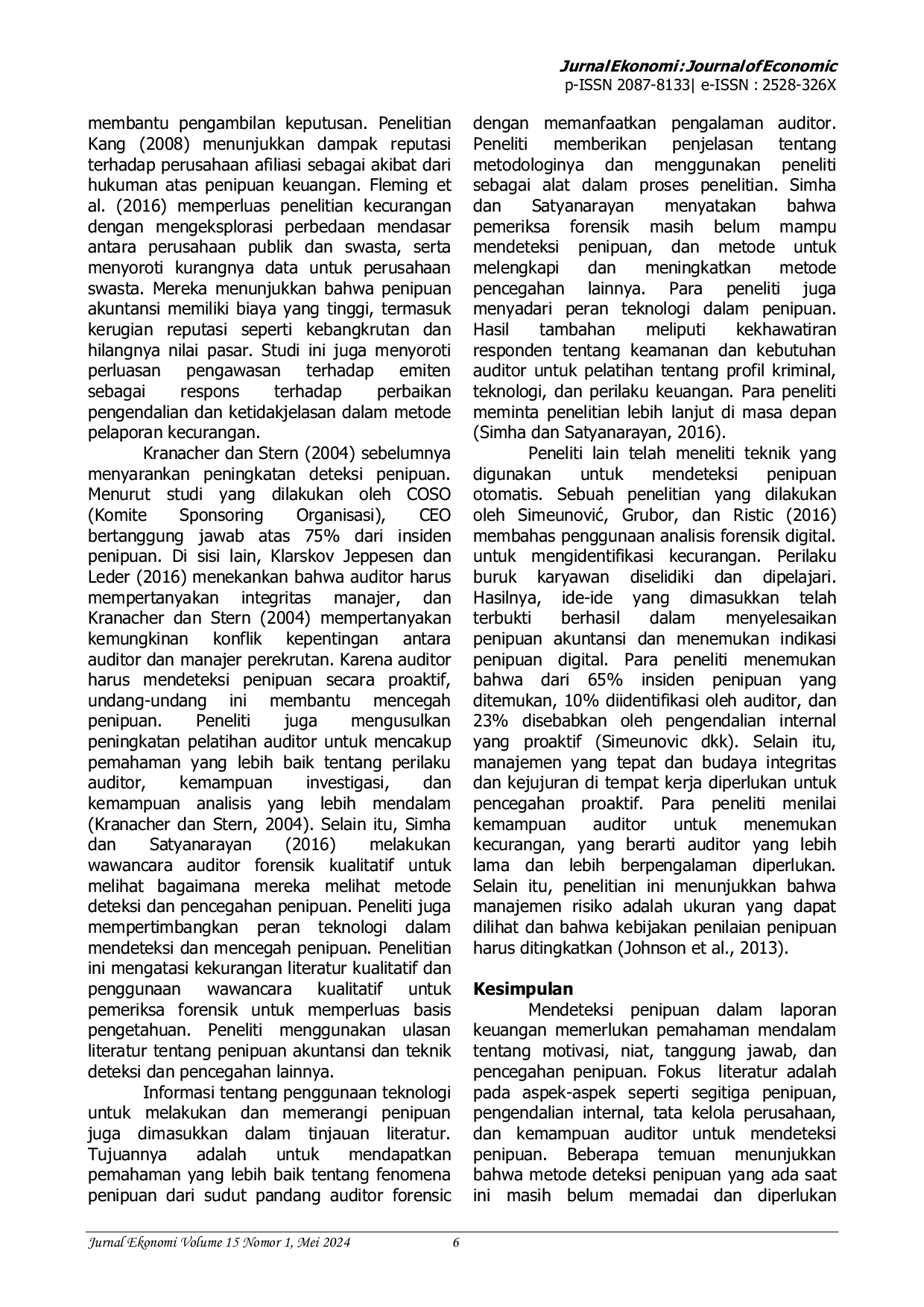 JURIS Upaya Pencegahan Fraud Dengan Manajemen Resiko Dan Good Corporate Governance