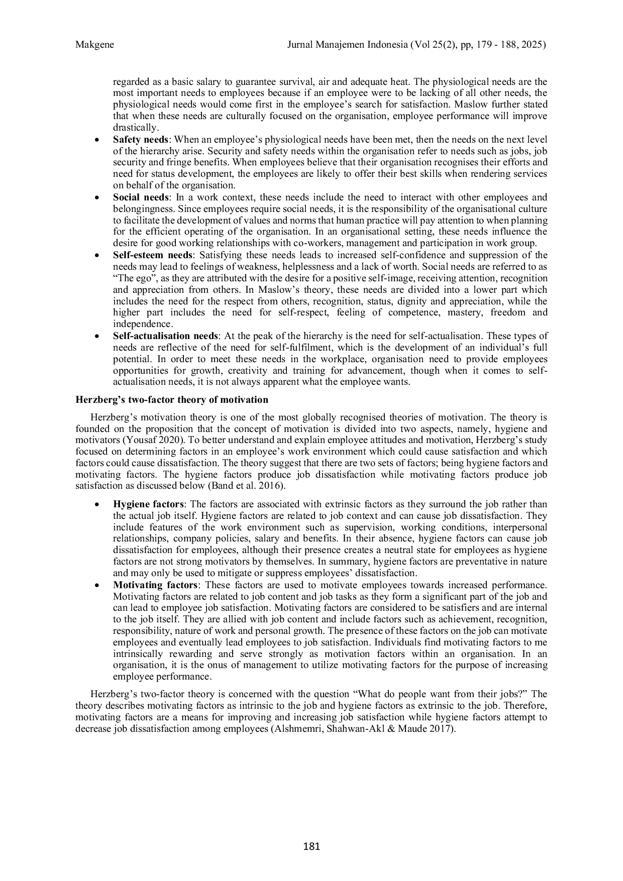 JURIS Administrative employees workplace motivation at a South African University