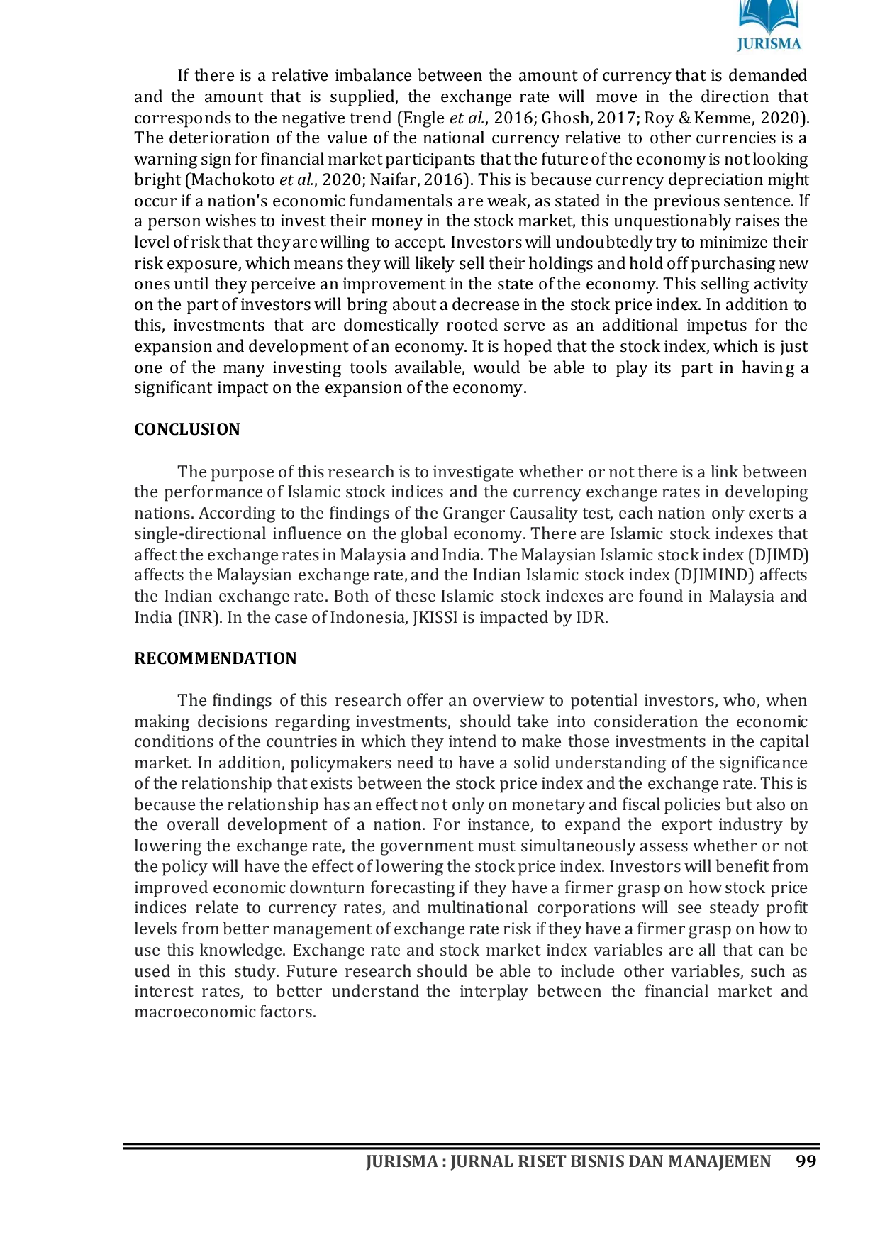 JURIS Currency Fluctuations and Islamic Stock Indices in Emerging Markets