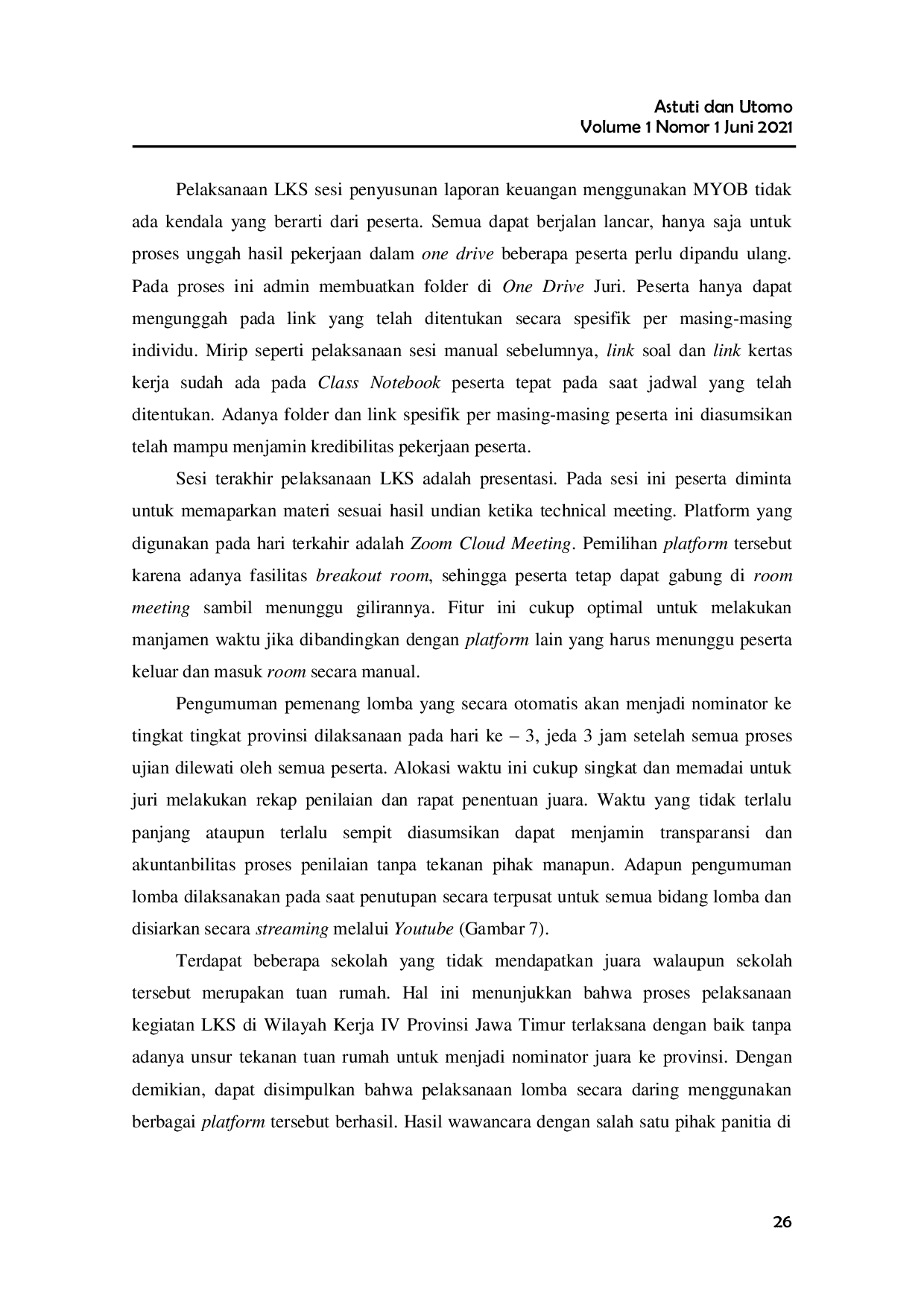 JURIS Pendampingan Pemanfaatan ICT dalam Lomba Kompetensi Siswa SMK