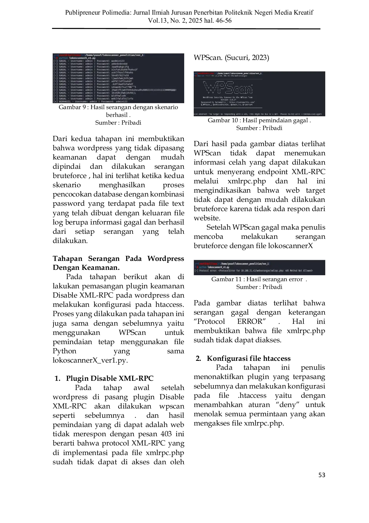 JURIS Bruteforce Attack Analysis Via XMLRPC PHP File On WordPress