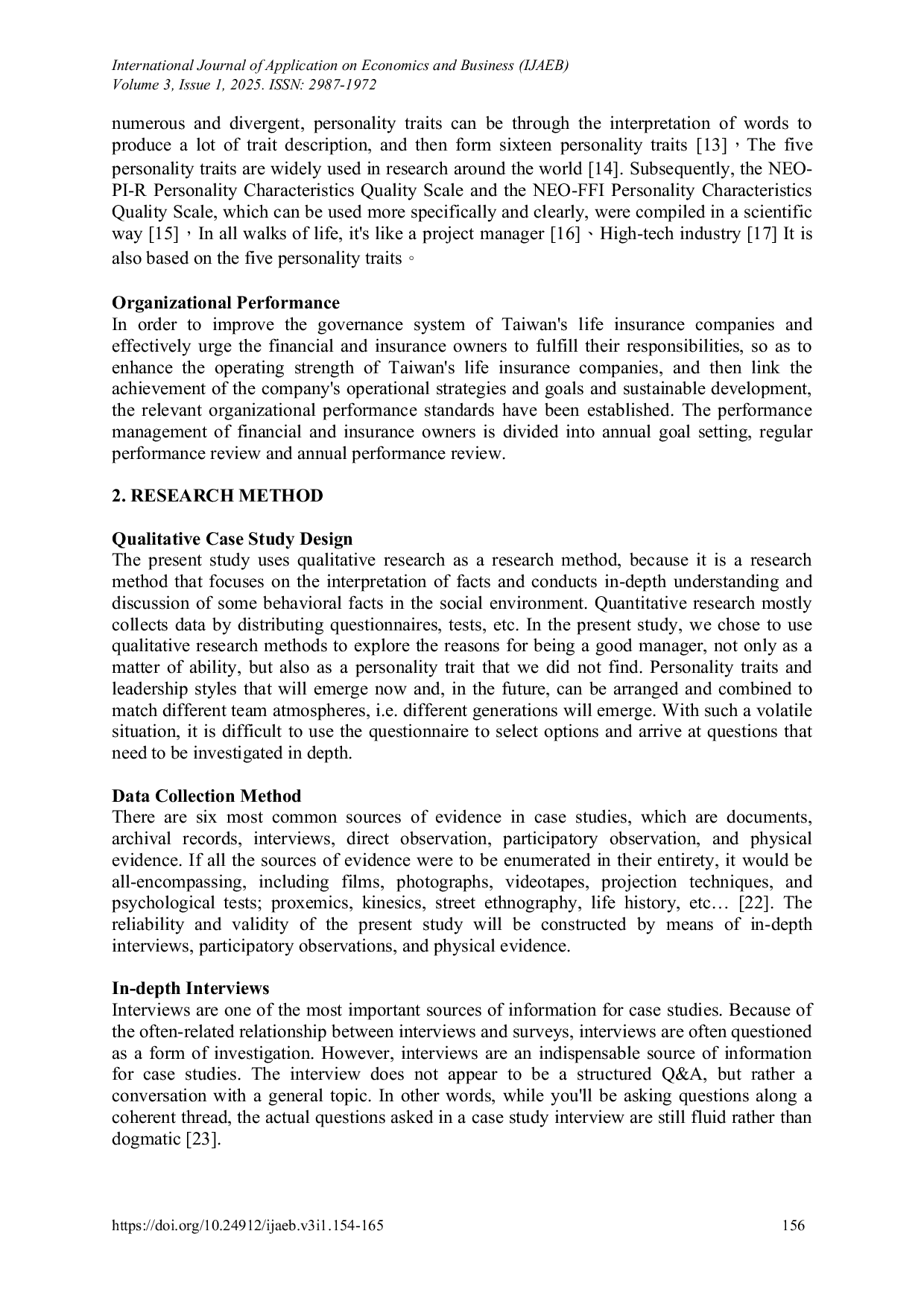 JURIS Penelitian Gaya Kepemimpinan dan Sifat sifat Kepribadian yang Mempengaruhi Kinerja Kerja di Era Transformasi Digital Teladan dari Perusahaan Asuransi Jiwa Taiwan