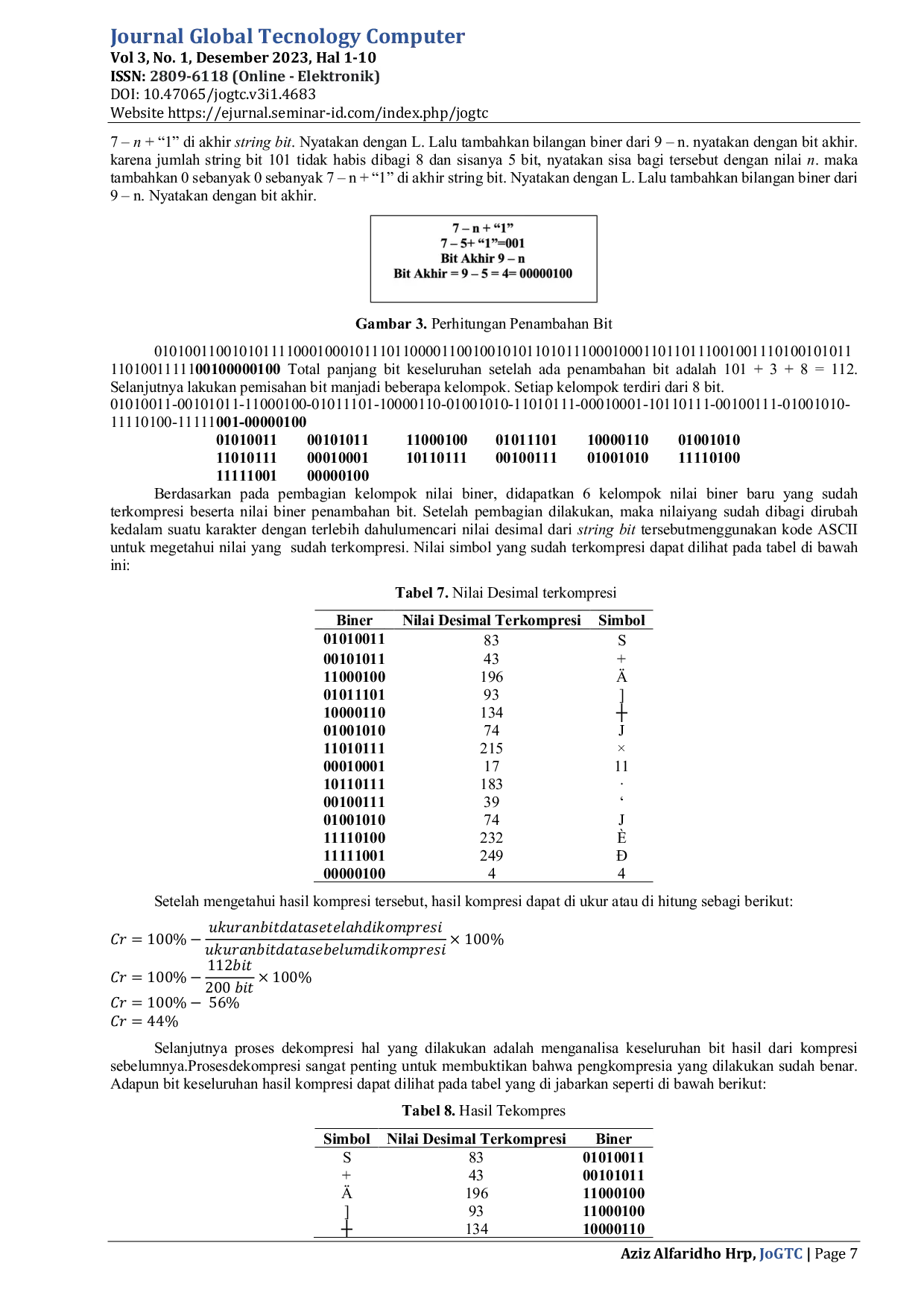 JURIS Penerapan Algoritma Stout Codes Pada Kompresi File Audio Aplikasi Kumpulan Ceramah Ustadz KH Zainuddin MZ