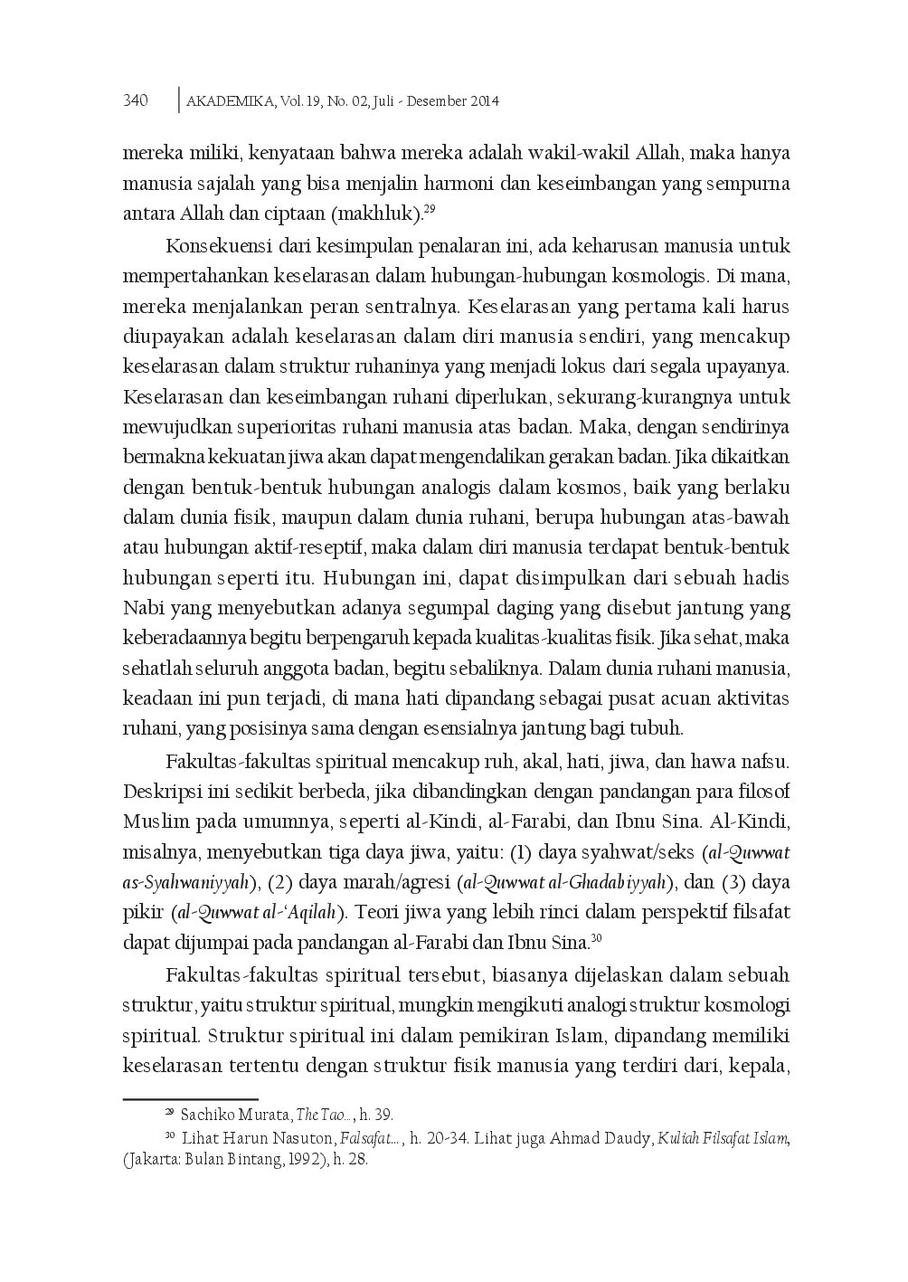 juris Kosmologi Dan Urgensi Spiritualitas