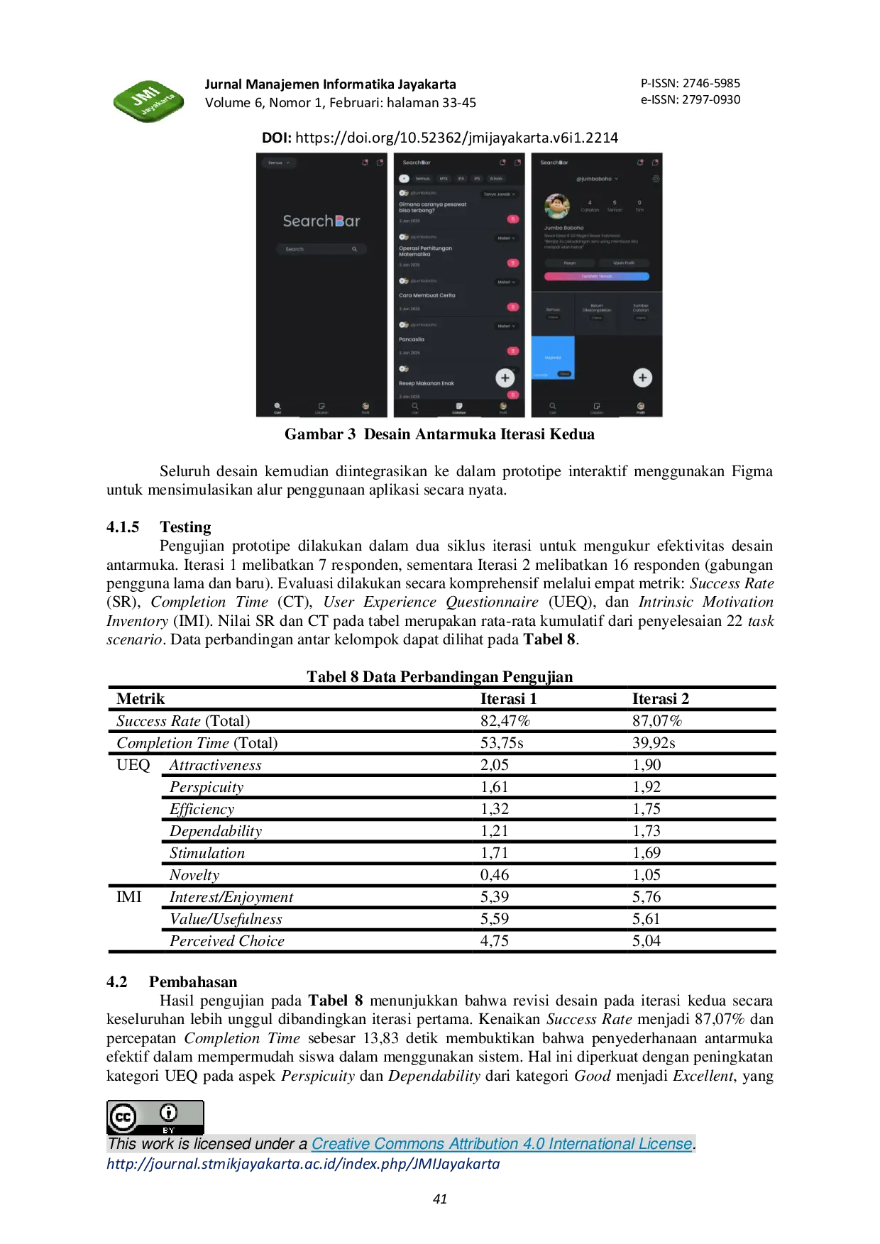 JURIS Studi Perancangan Desain Antarmuka Sistem Pencarian Berbasis Kolaborasi untuk Pembelajaran Siswa