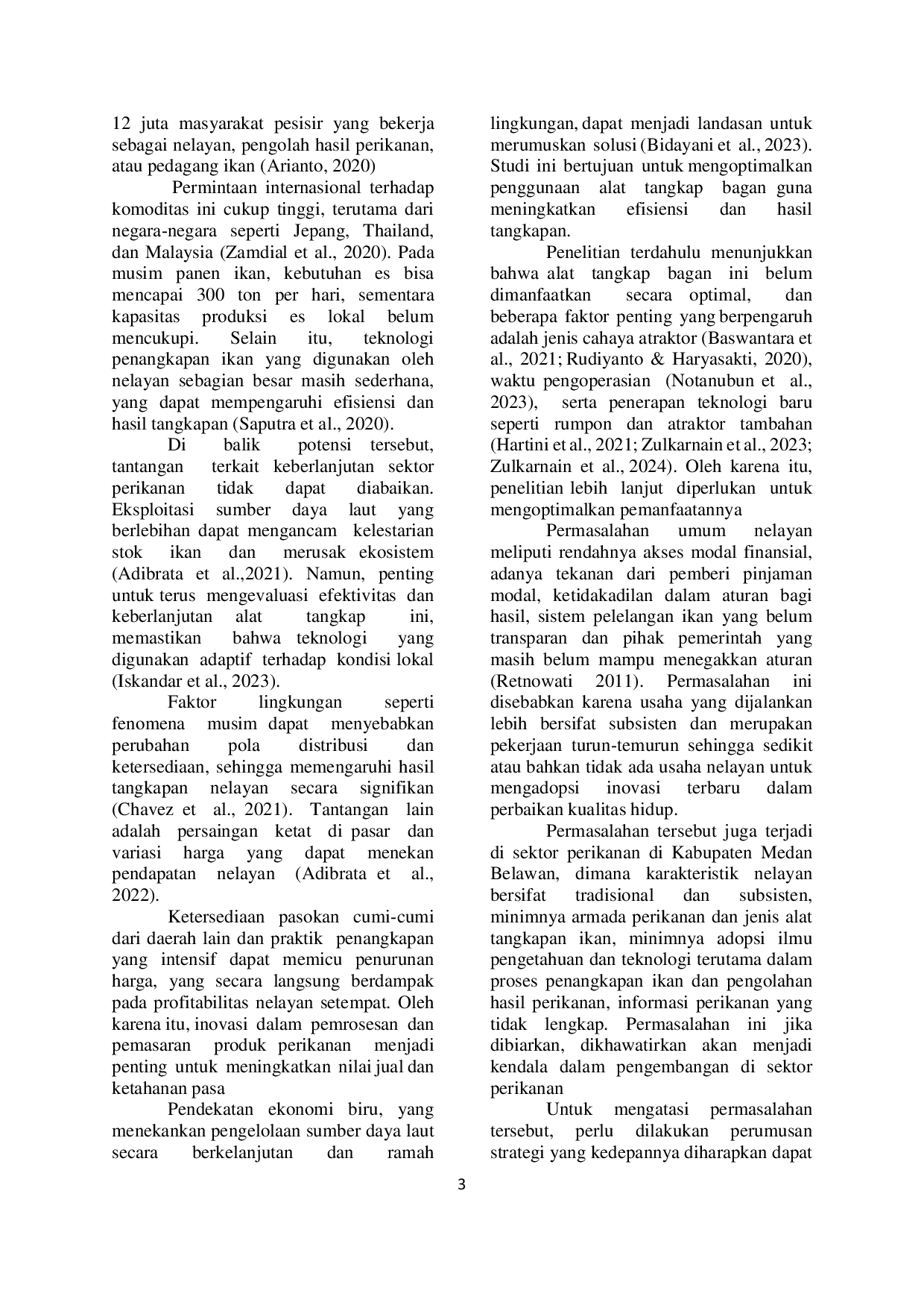 JURIS STRATEGI PENGEMBANGAN USAHA PERIKANAN TANGKAP DI KECAMATAN MEDAN BELAWAN KOTA MEDAN Agrisentrum