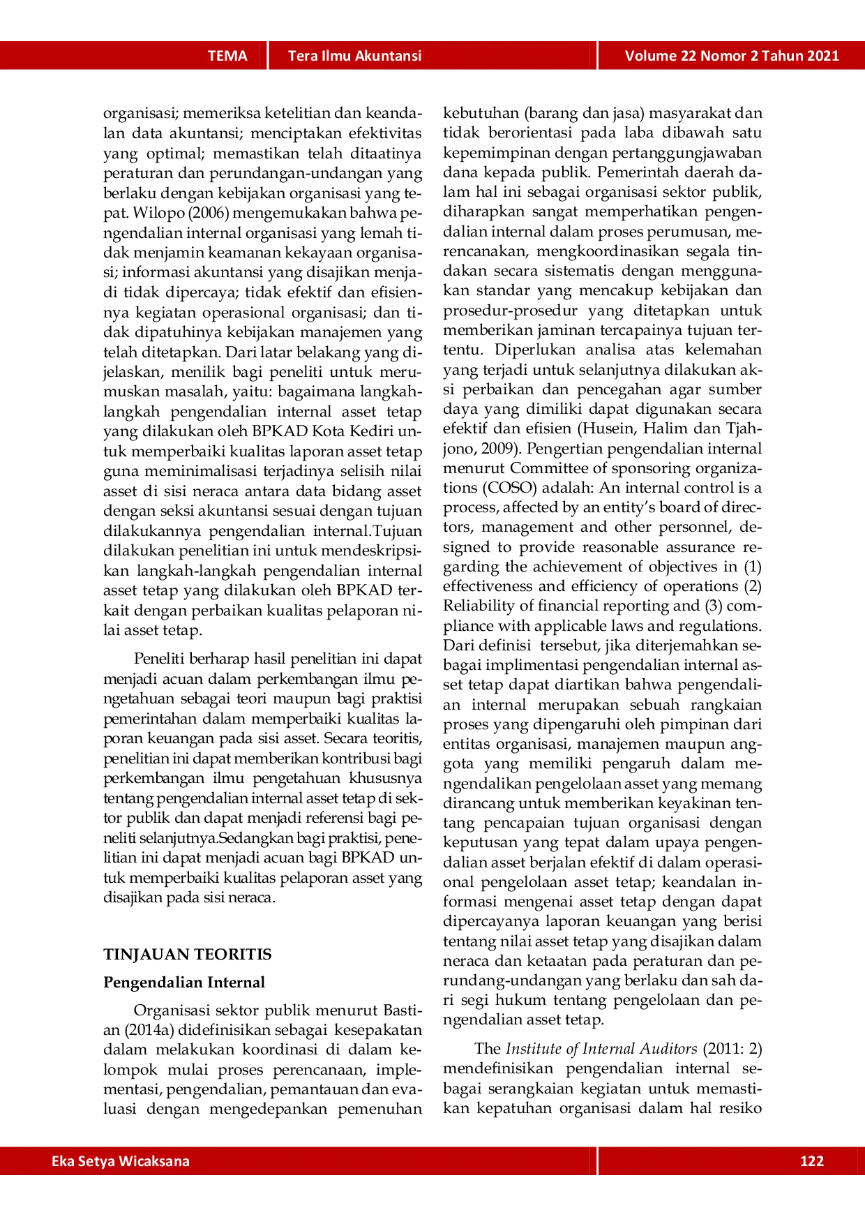 JURIS Pengendalian Internal Asset Tetap
