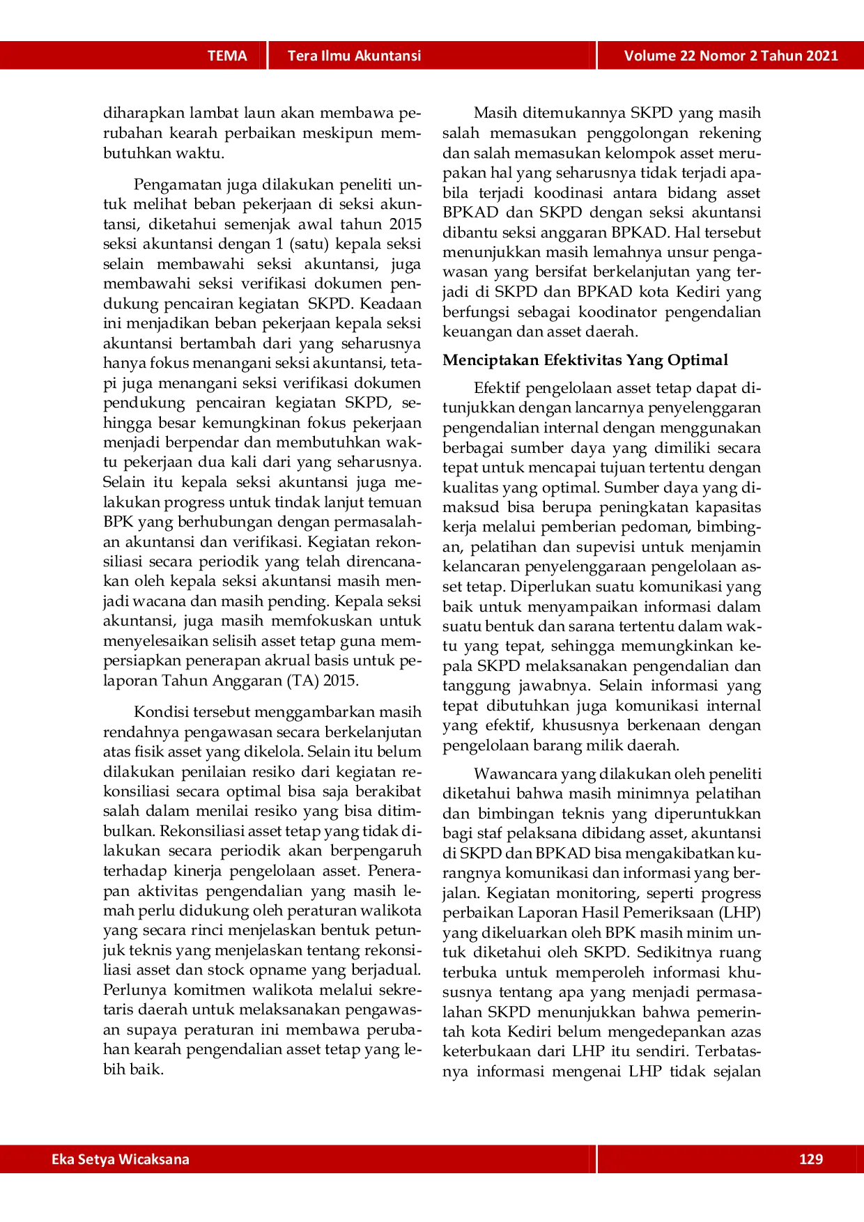 JURIS Pengendalian Internal Asset Tetap