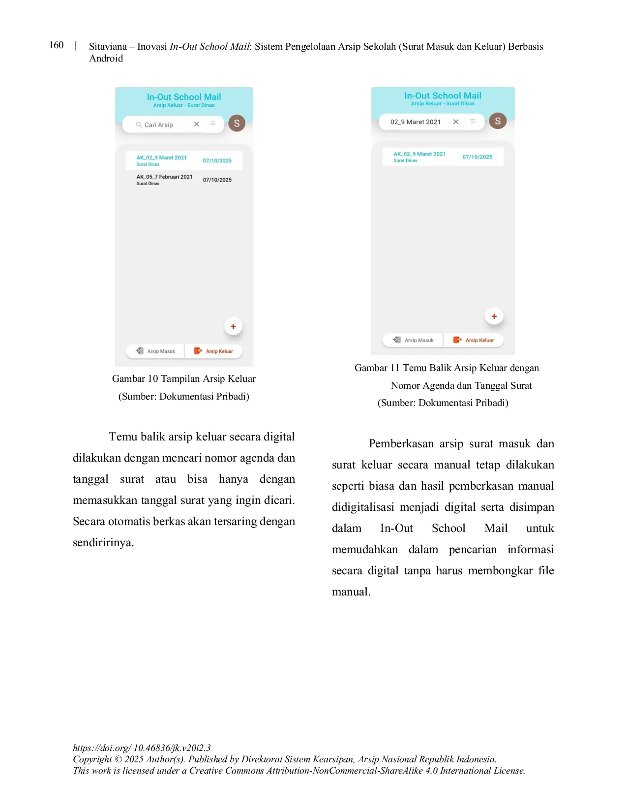 JURIS In Out School Mail Innovation School Archive Management System Incoming and Outgoing Mail Based on Android