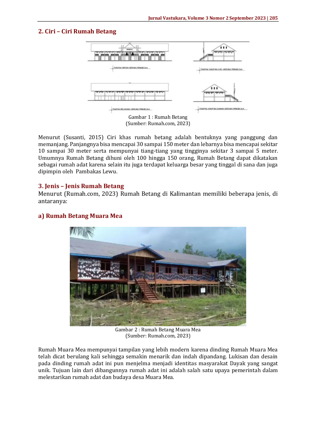 JURIS KAJIAN ARSITEKTUR BIOKLIMATIK RUMAH BETANG