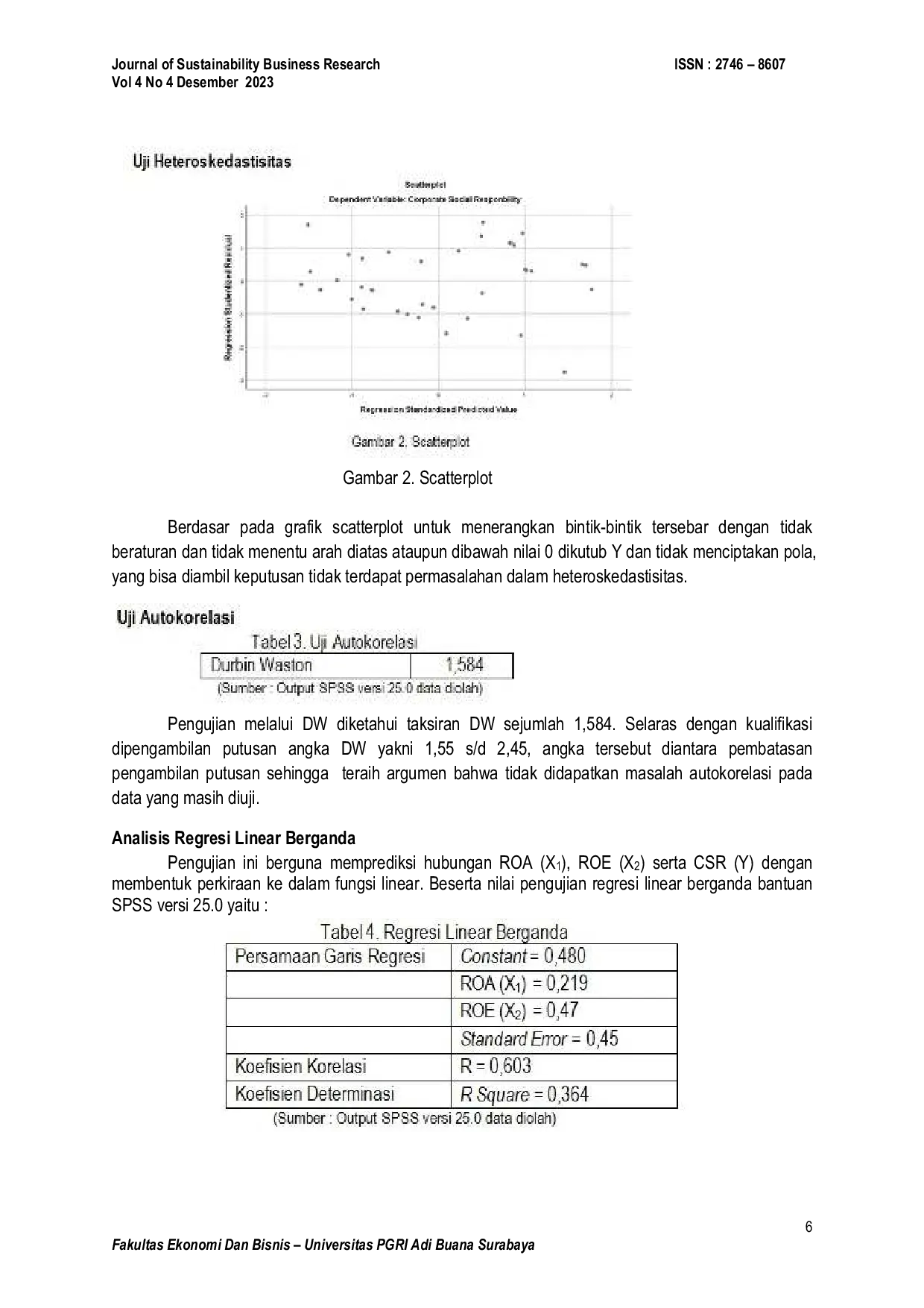JURIS Pengaruh Kinerja Keuangan Terhadap Pengungkapan Tanggung Jawab Sosial Perusahaan Pada Pt Unilever Indonesia Tbk