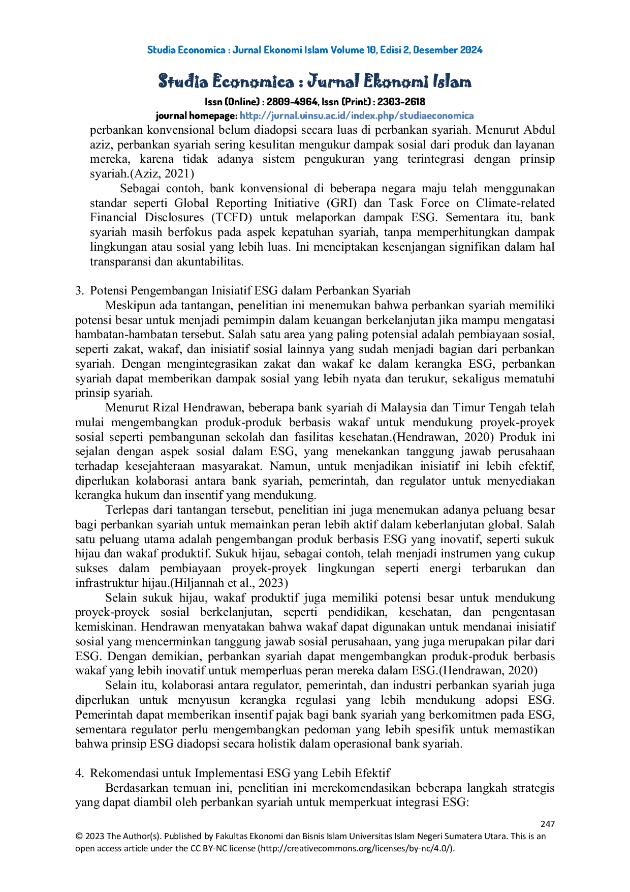 JURIS Integrasi Prinsip ESG Environmental Social Governance Dalam Perbankan Syariah