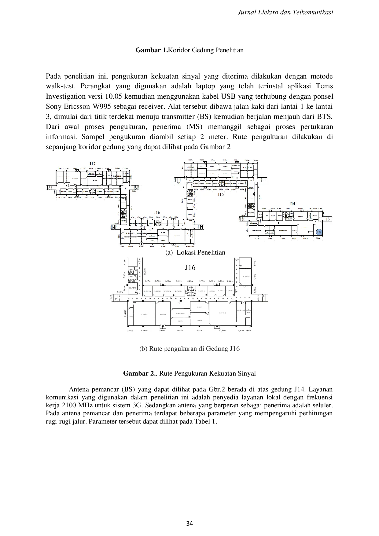 JURIS Analisis Path Loss dalam Model Outdoor to Indoor untuk Komunikasi Data Seluler