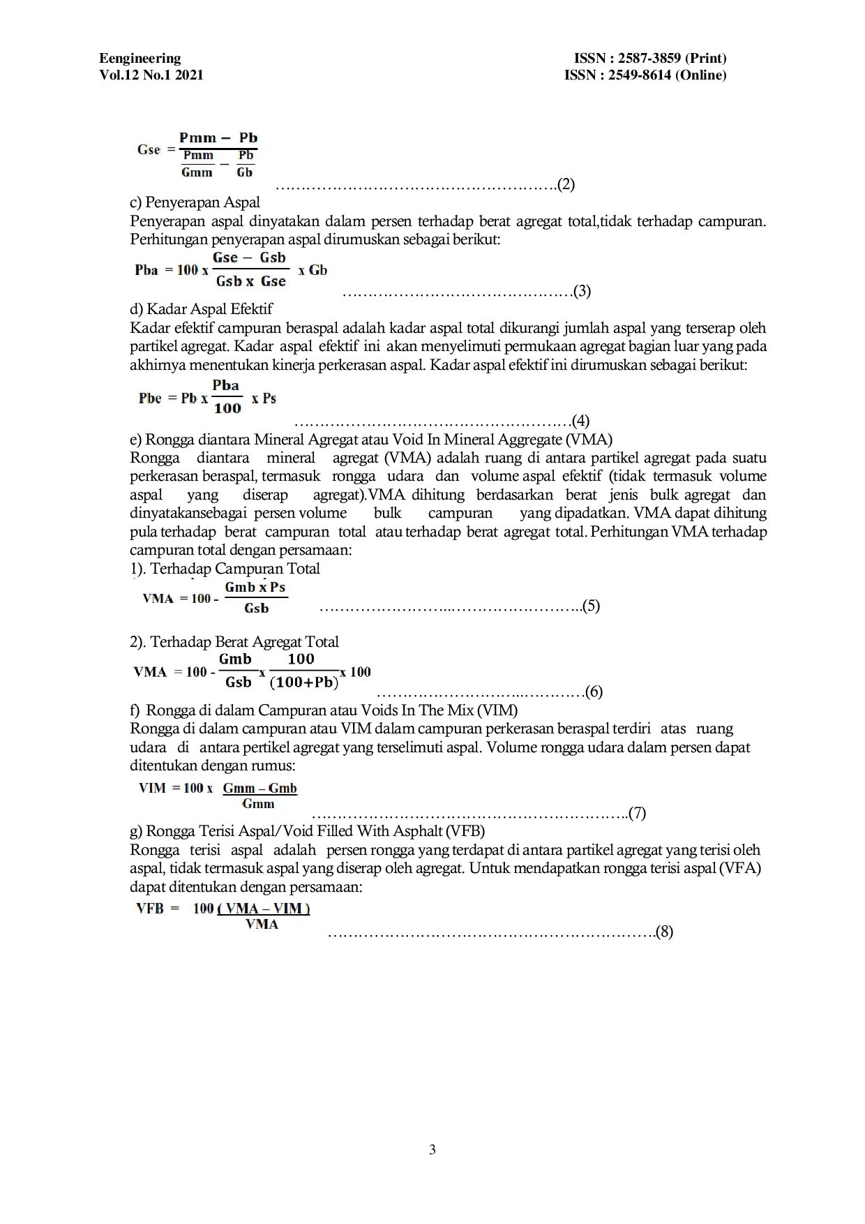 JURIS Optimasi Kadar Aspal Pertamina Terhadap Karakteristik Campuran Aspal Beton Ac Bc Menggunakan Variasi Agregat Batuan Lokal Gunung Balapulang