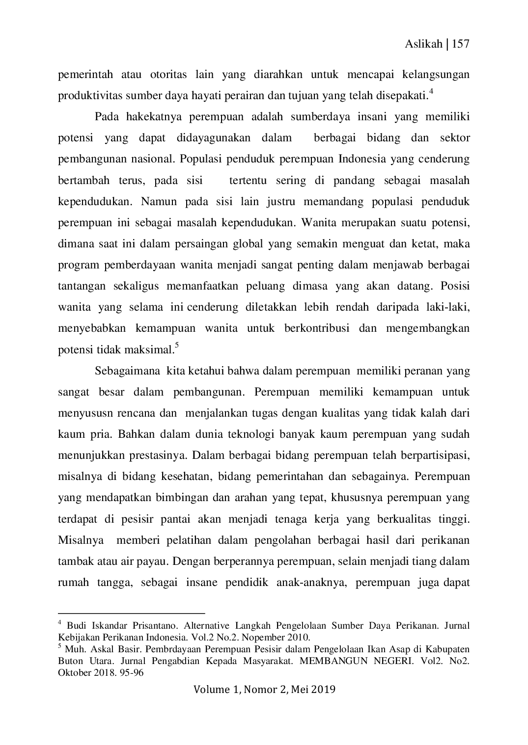 JURIS Pemberdayaan Perempuan Pesisir Dalam Pengelolaan Ikan Di Desa Gerongan Kecamatan Kraton Kabupaten Pasuruan