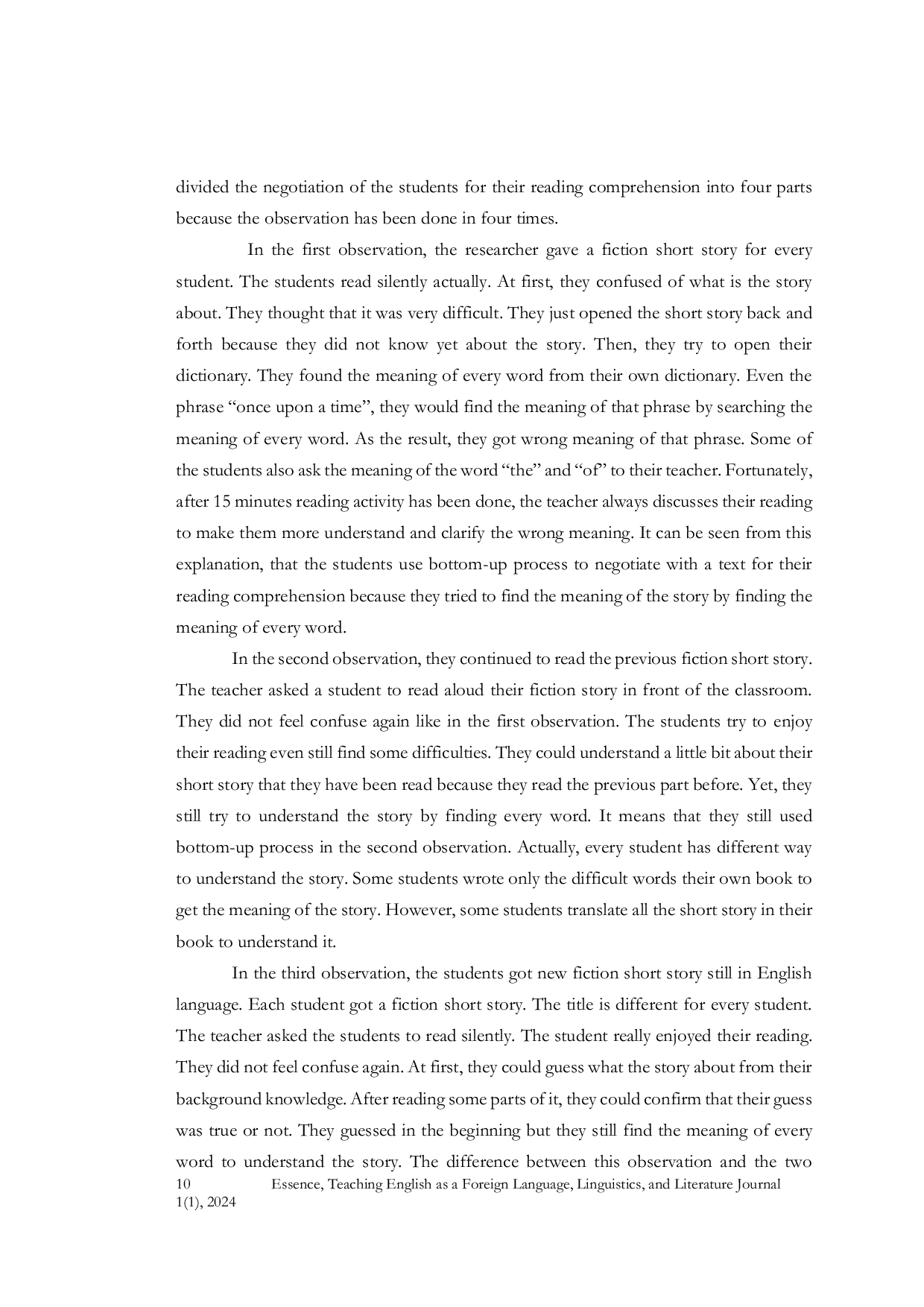 JURIS The Implementation of Gerakan Literasi Sekolah Gls as a Technique for Teaching Reading