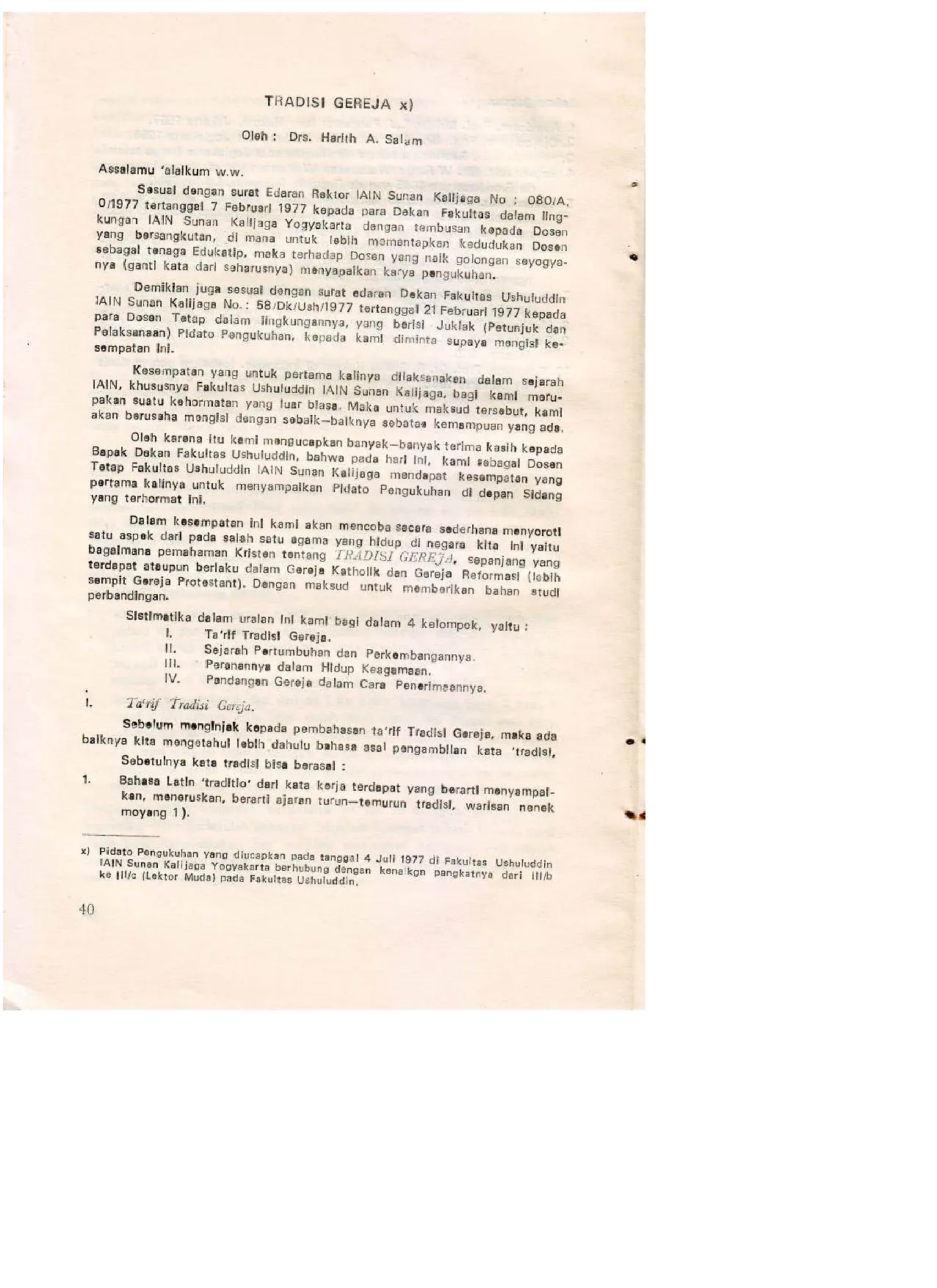 JURIS Tradisi Gereja