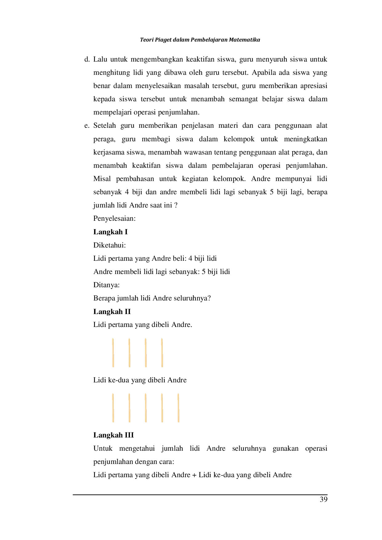 JURIS Teori Piaget Dalam Pembelajaran Matematika