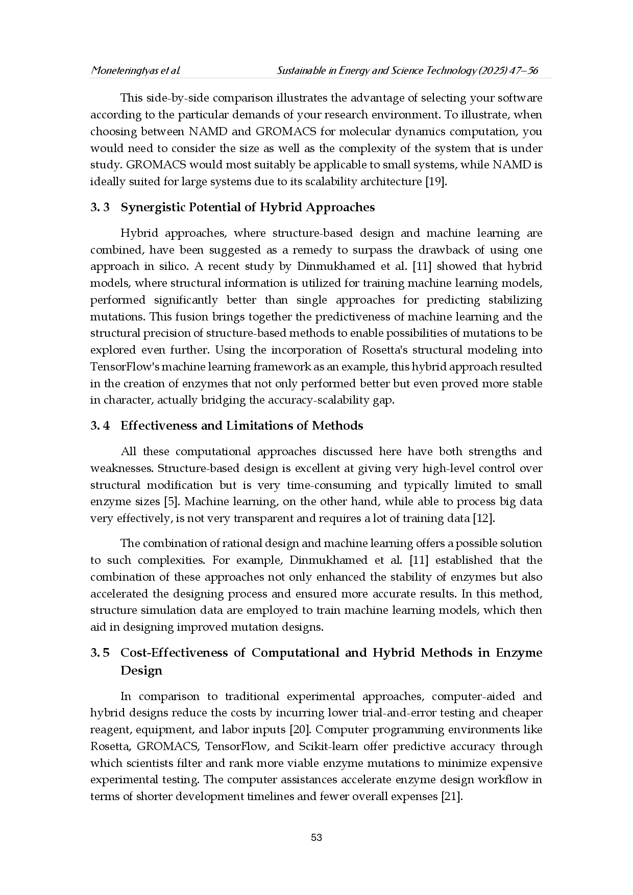 juris Literature Review Computational Methods for Designing Thermostable Efficient and Cost Effective Enzymes for Industrial Applications