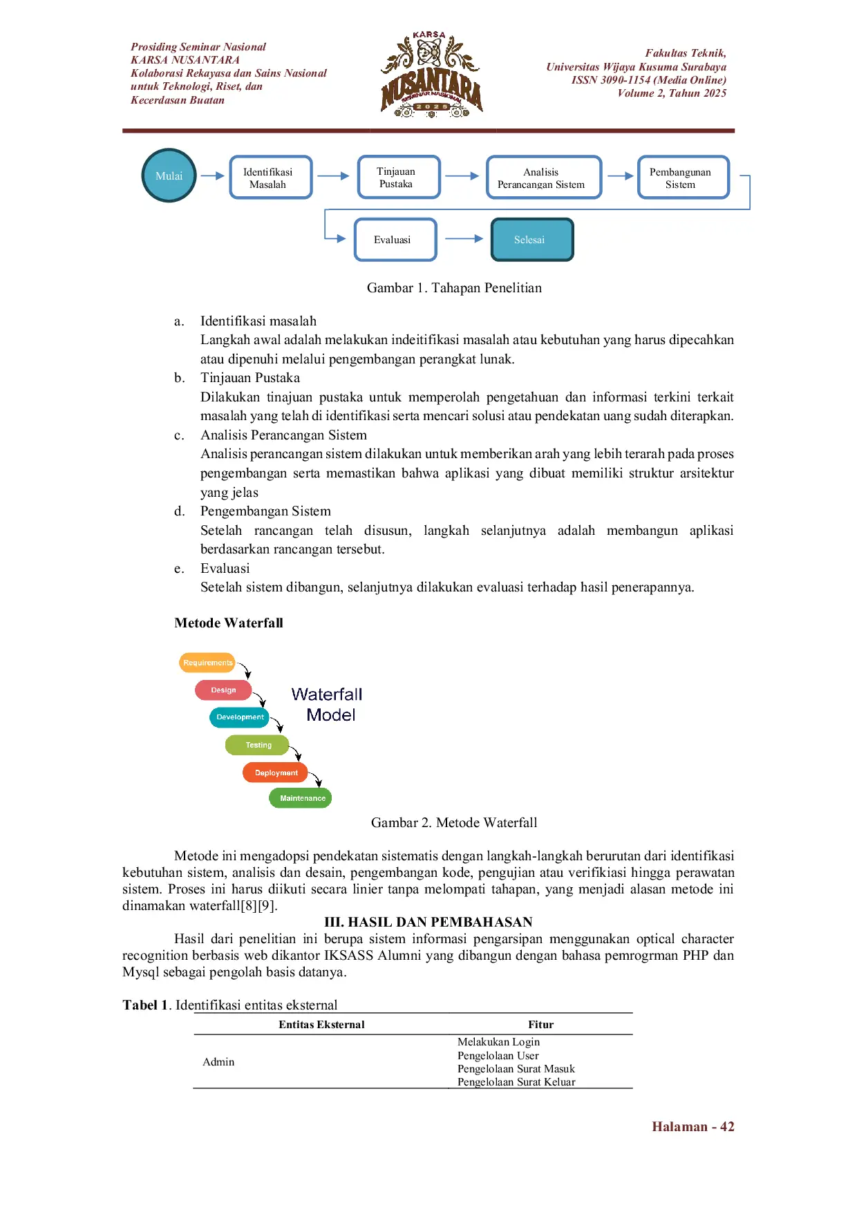 JURIS Implementasi Optical Character Recognition pada Sistem Informasi Persuratan Berbasis Web di Kantor IKSASS Alumni