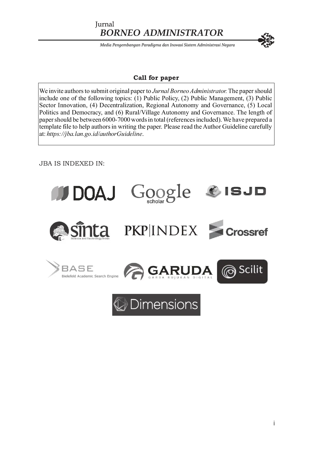 JURIS Preface JBA Volume 21 No 3 2025