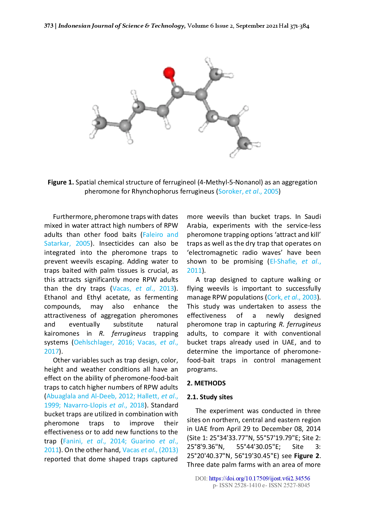 juris An Assessment of the Efficacy of Pheromone Traps in Managing the Red Palm Weevil