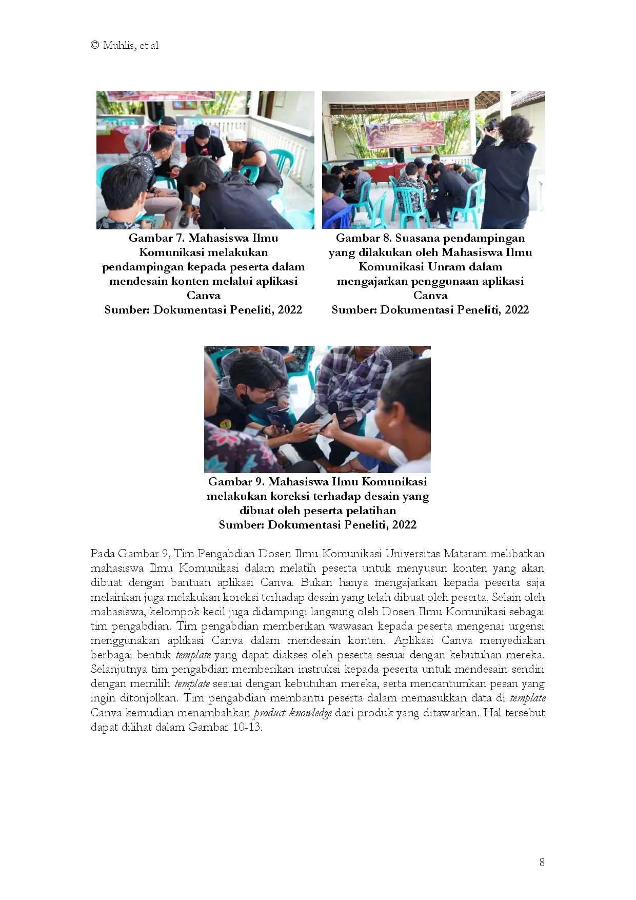 juris Training For Social Media Management of Gerabah Handycrafts Marketing in Banyumulek Village West Lombok Regency