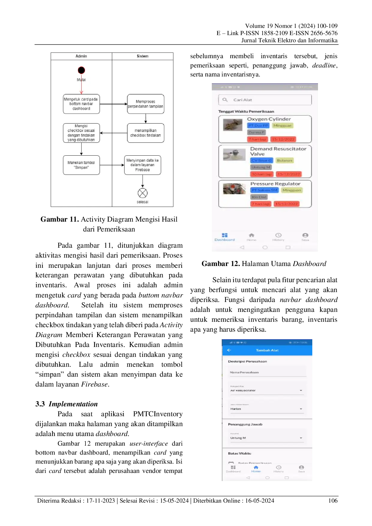 JURIS PENGEMBANGAN SISTEM FRONT END PADA PMTCINVENTORY BERBASIS MOBILE MENGGUNAKAN METODE WATERFALL