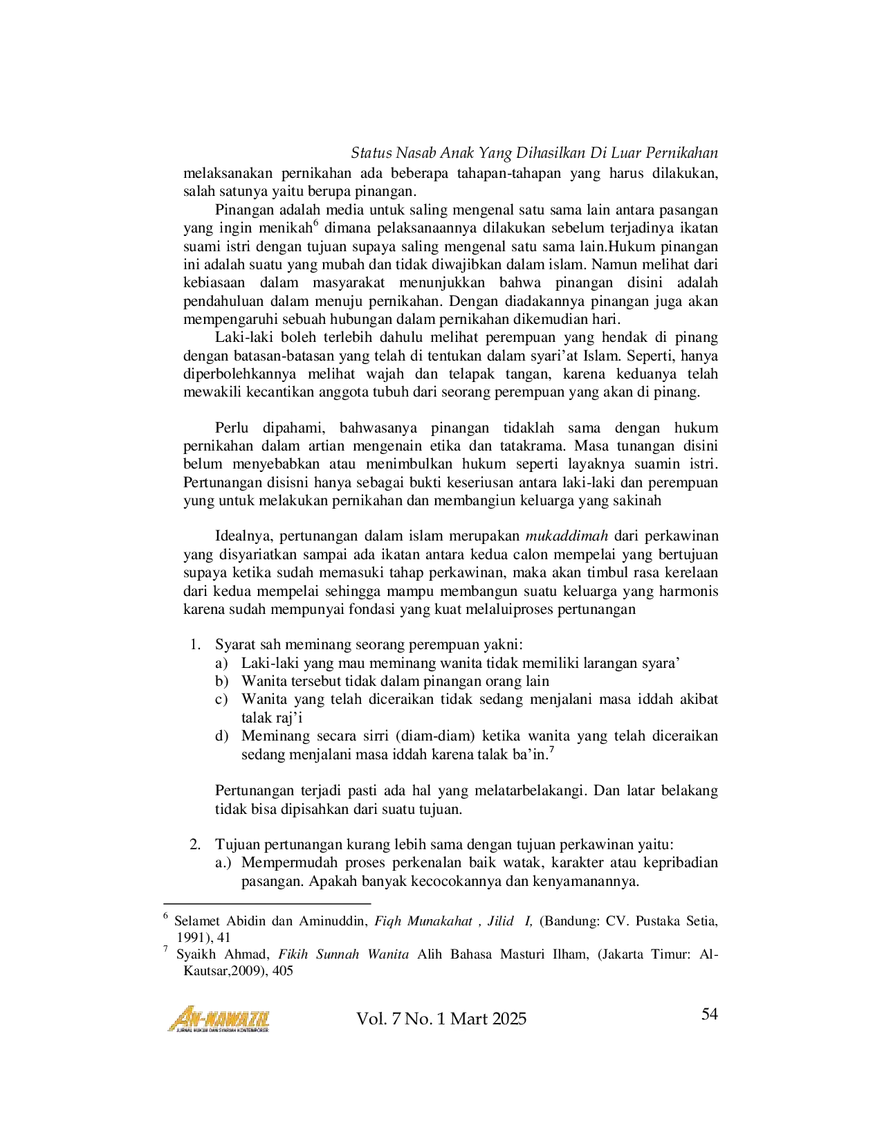 JURIS Kajian Sosio Yuridis Pengaruh Sangkal Terhadap Pernikahan Pada Masyarakat Lebbeng Barat Kecamatan Pasongsongan Kabupaten Sumenep