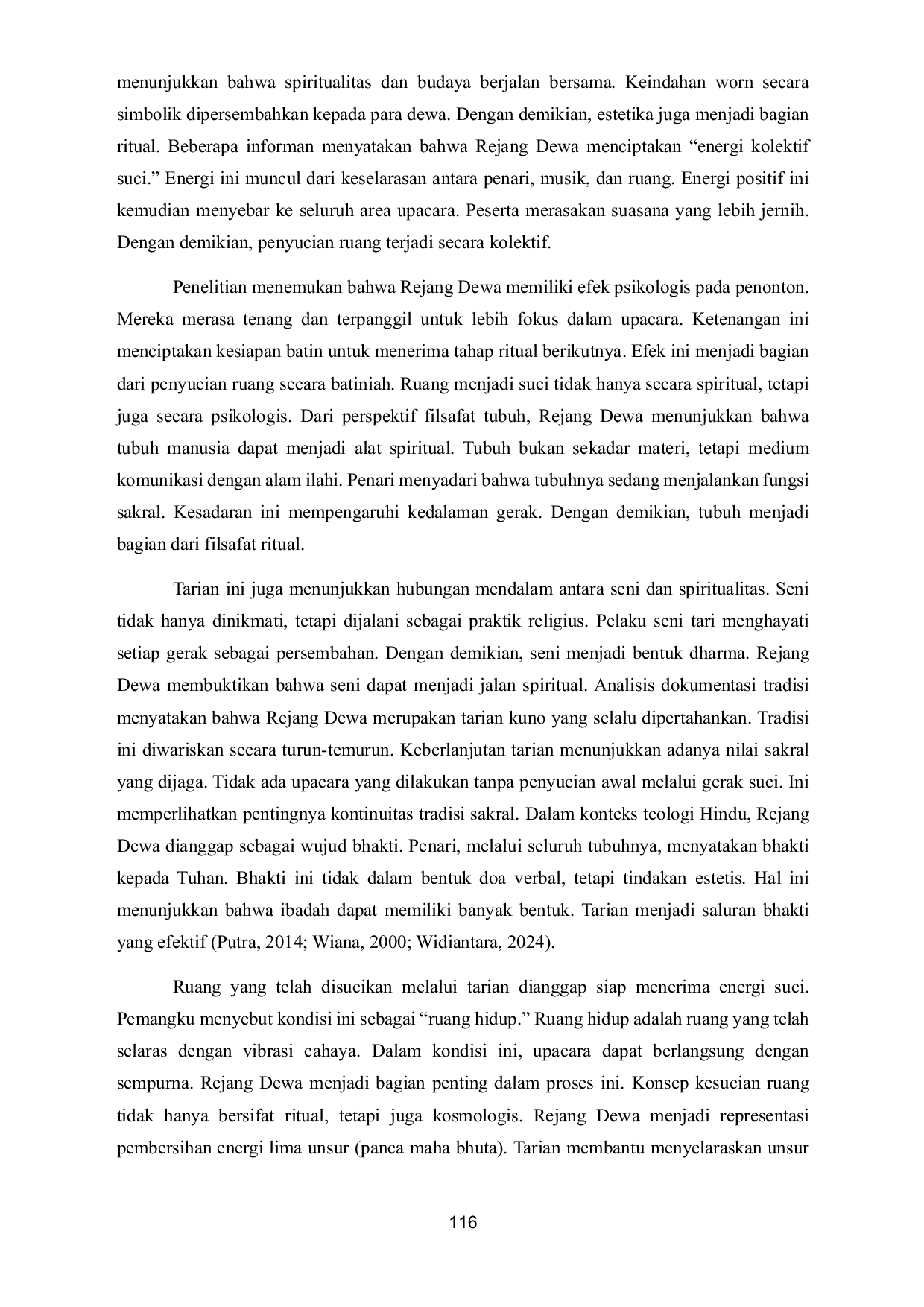 JURIS Filosofi Sakralitas Dalam Tarian Rejang Dewa Sebagai Media Penyucian Ruang Dalam Tradisi Hindu Bali