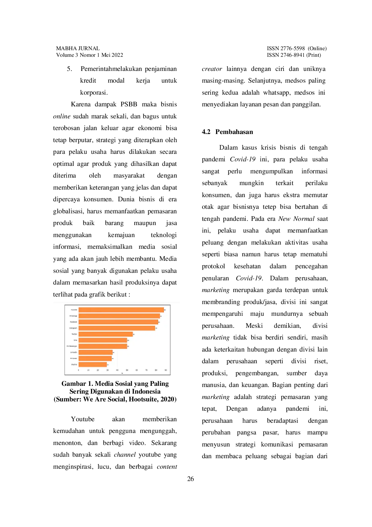 JURIS Perencanaan Keberlangsungan Bisnis di Masa Pandemi