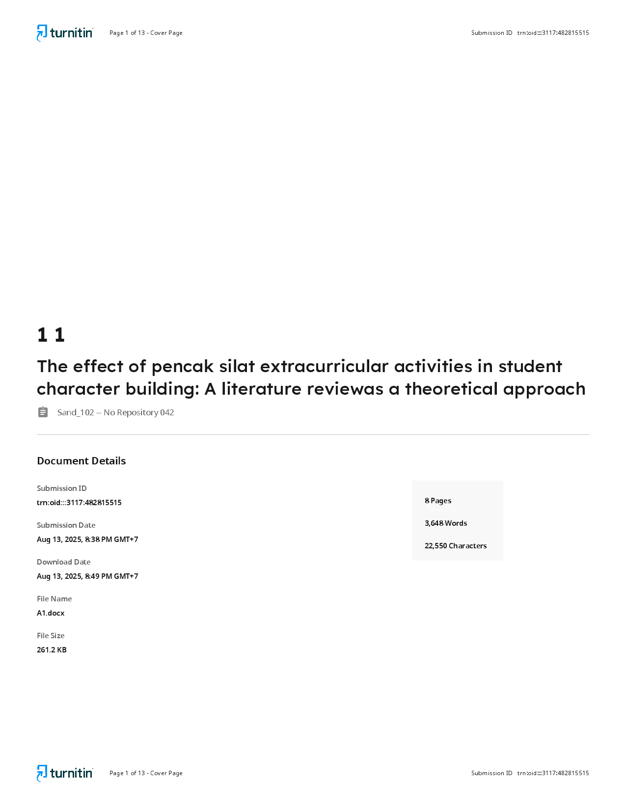 juris The Effect of Pencak Silat Extracurricular Activities in Student Character Building A Literature Review as a Theoretical Approach