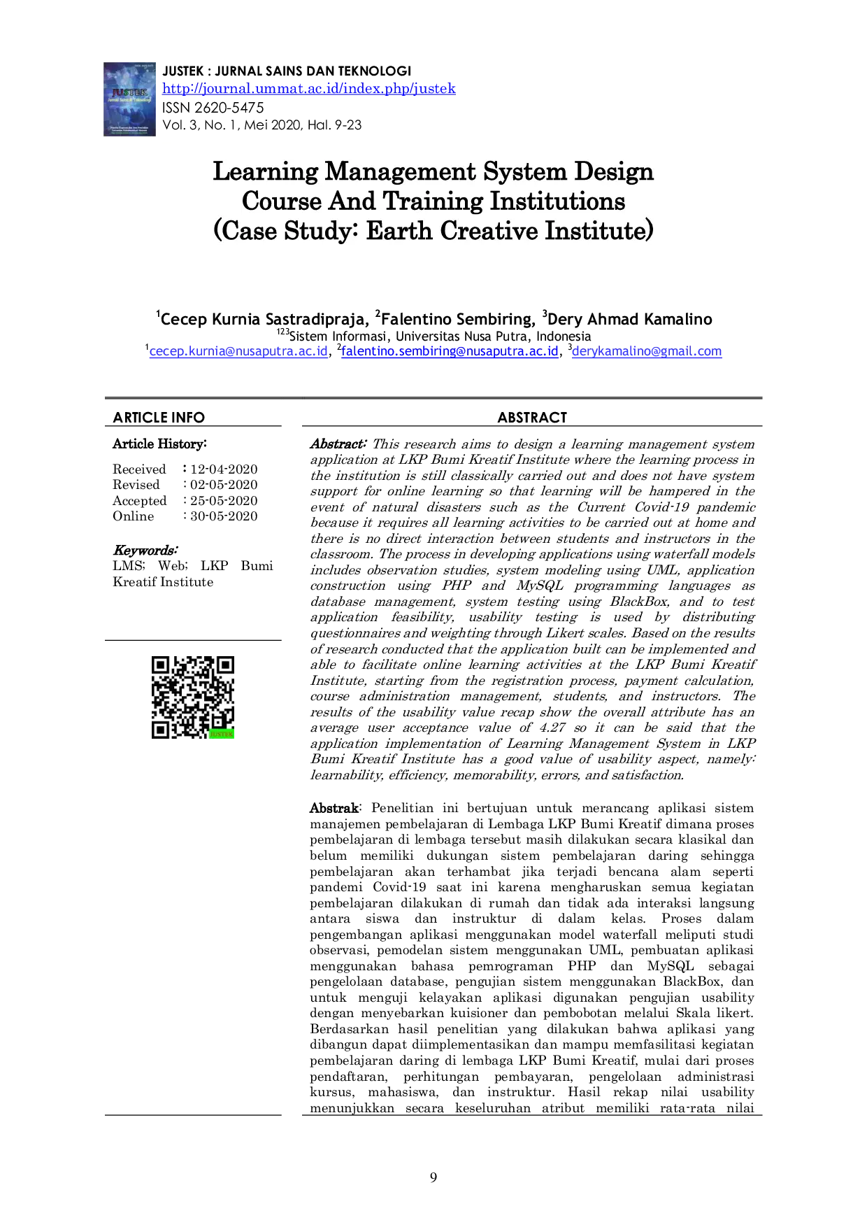 JURIS Learning Management System Design Course And Training Institutions Case Study Earth Creative Institute
