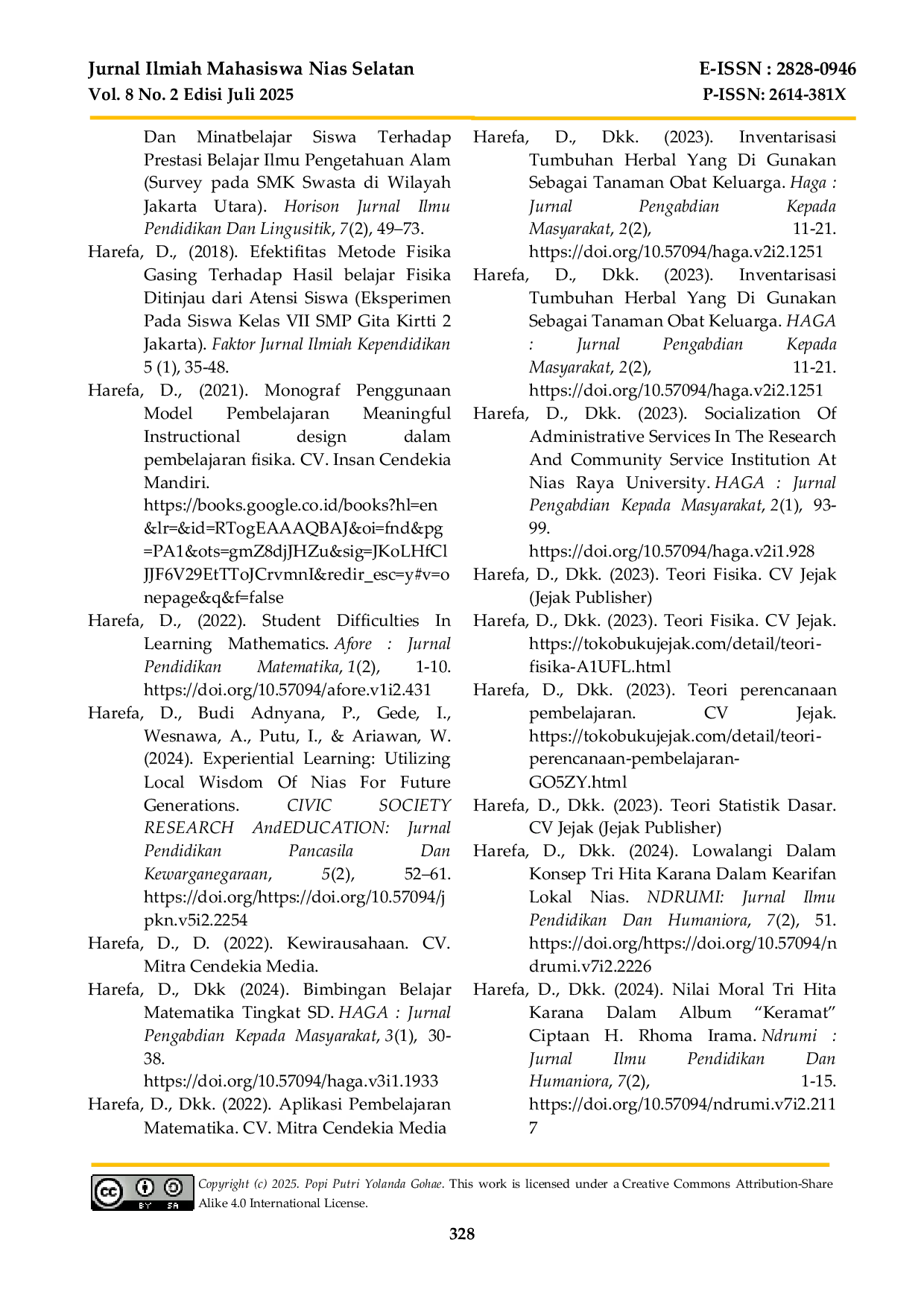 JURIS PENGARUH KEPUASAN TERHADAP KINERJA PEGAWAI PADA DINAS PERHUBUNGAN KABUPATEN NIAS SELATAN