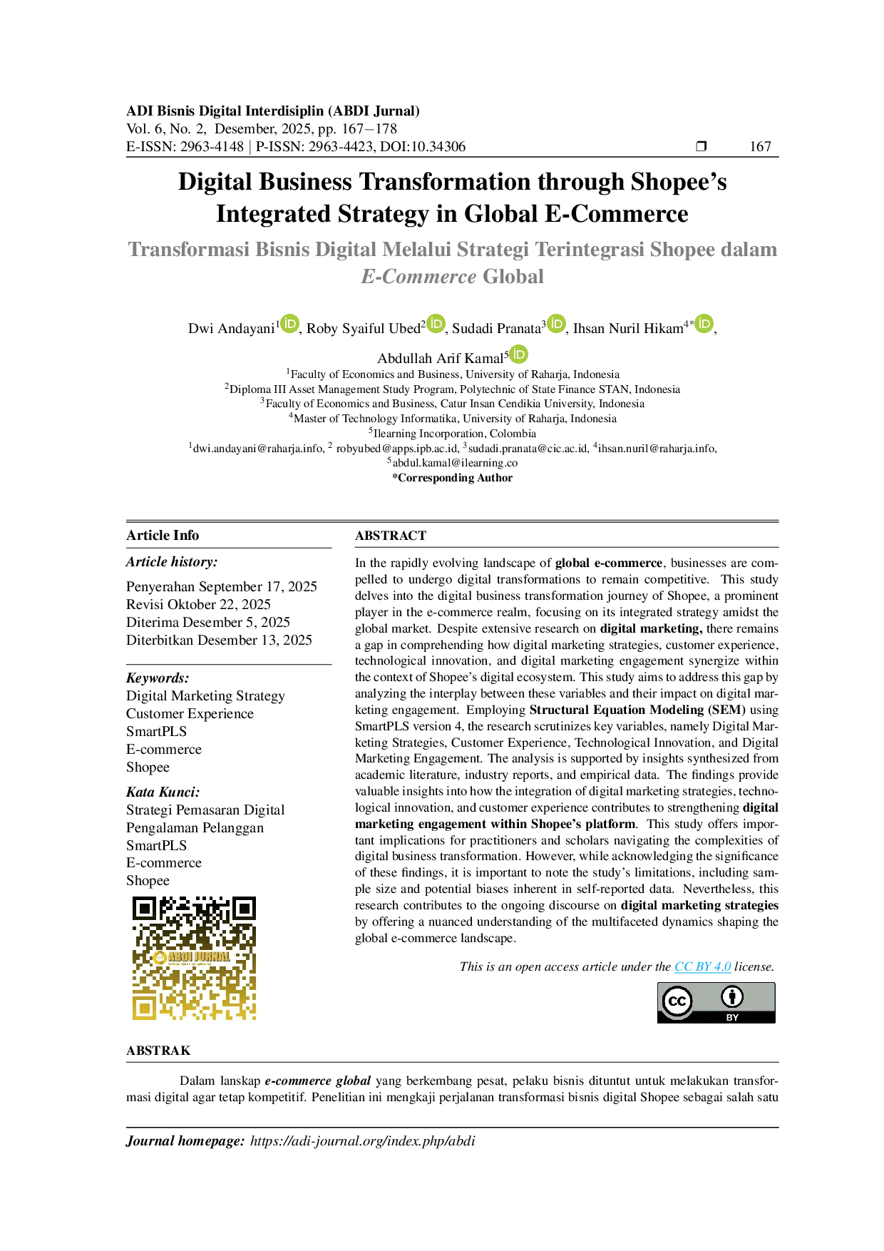 juris Digital Business Transformation Through Shopee s Integrated Strategy in Global E Commerce