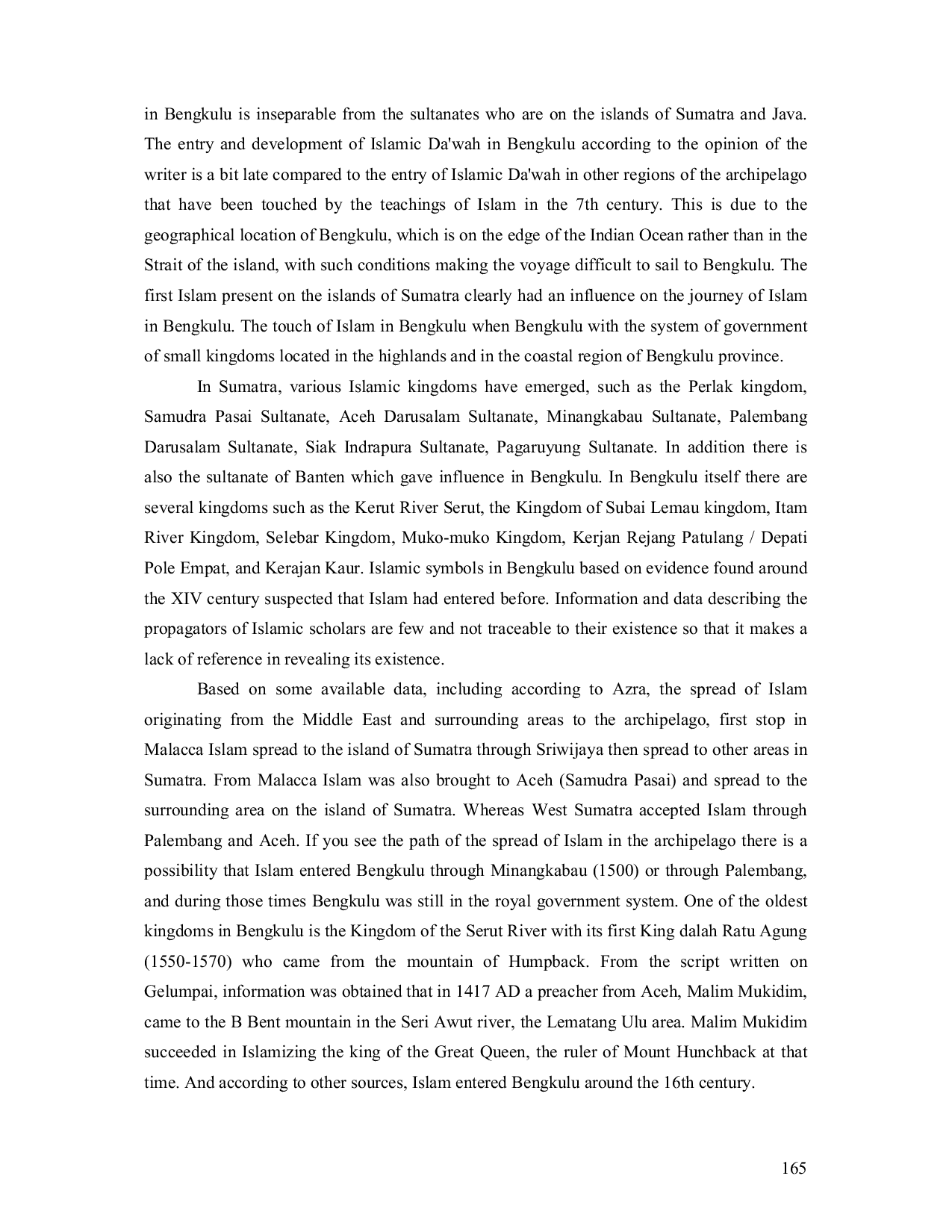 JURIS TABUT CULTURE IN HISTORY IN ISLAMIC BENGKULU