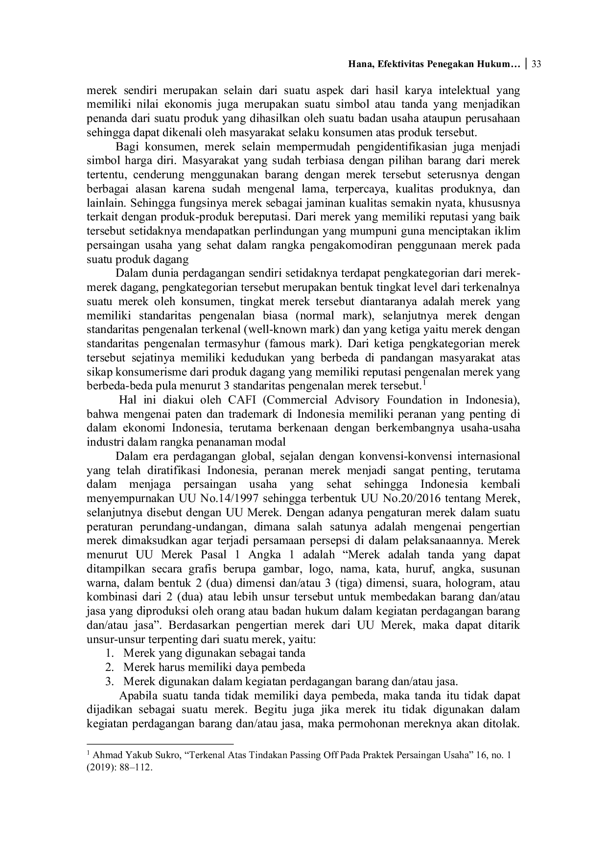 JURIS Efektivitas Penegakan Hukum Terhadaap Pelanggaran Merek Dagang