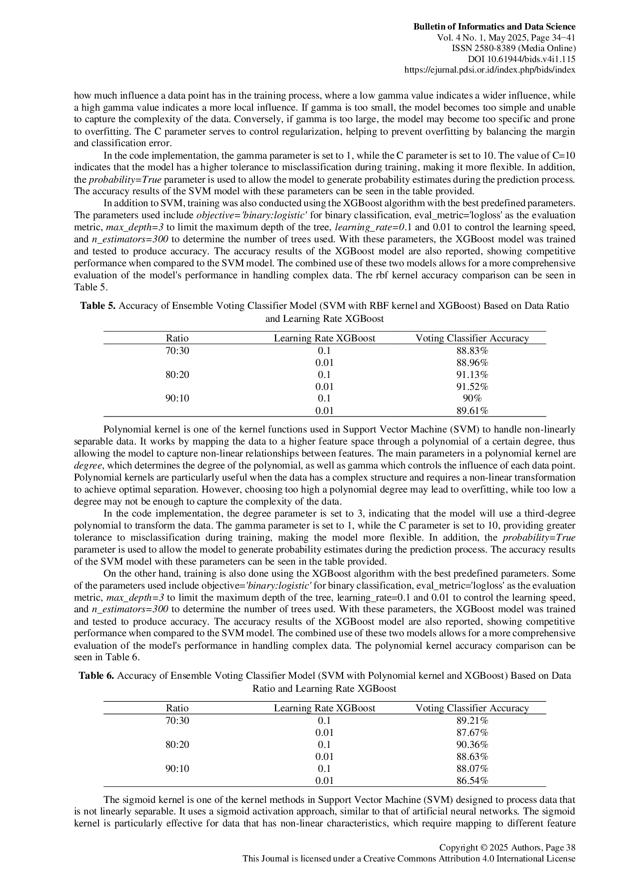 JURIS Implementation of XGBoost Ensemble and Support Vector Machine For Gender Classification of Skull Bones